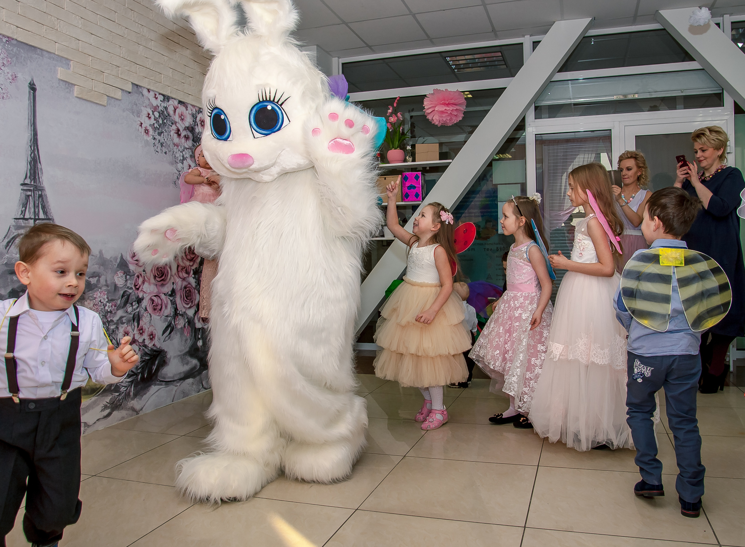 День рождения Маши (1 годик). Репортажная съемка в Москве и области. Анималистика