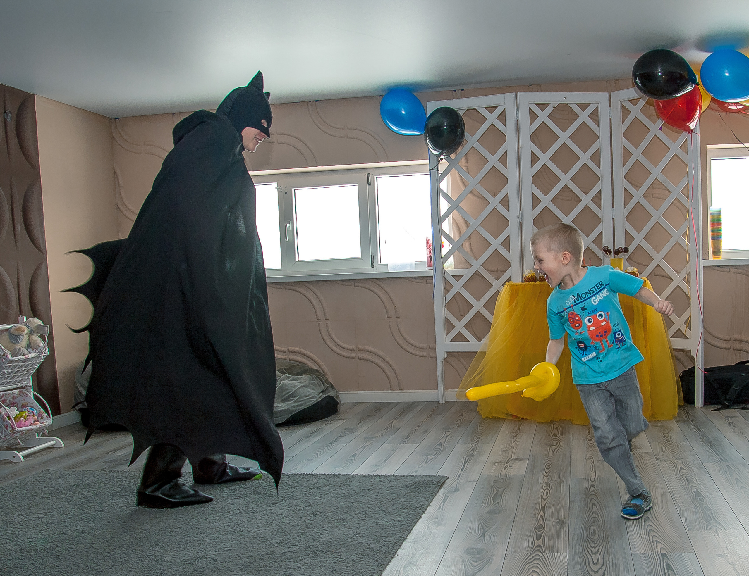 День рождения Арсения (6 лет). Репортажная съемка в Москве и области. Анималистика