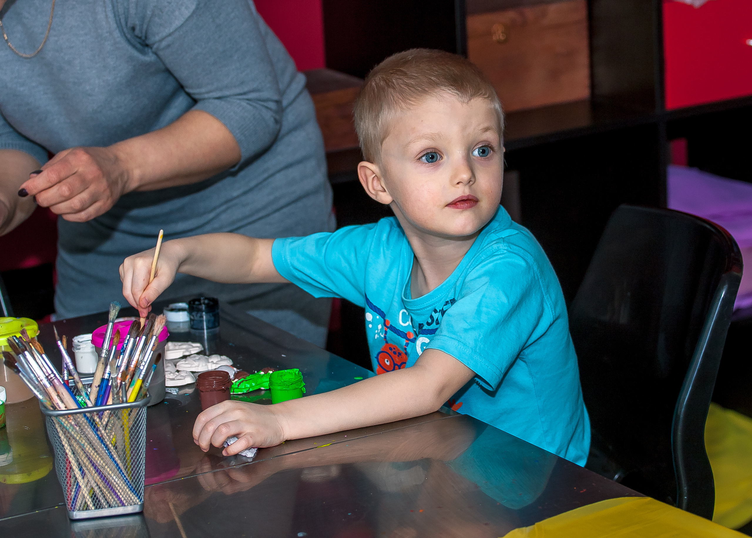 День рождения Арсения (6 лет). Репортажная съемка в Москве и области. Анималистика