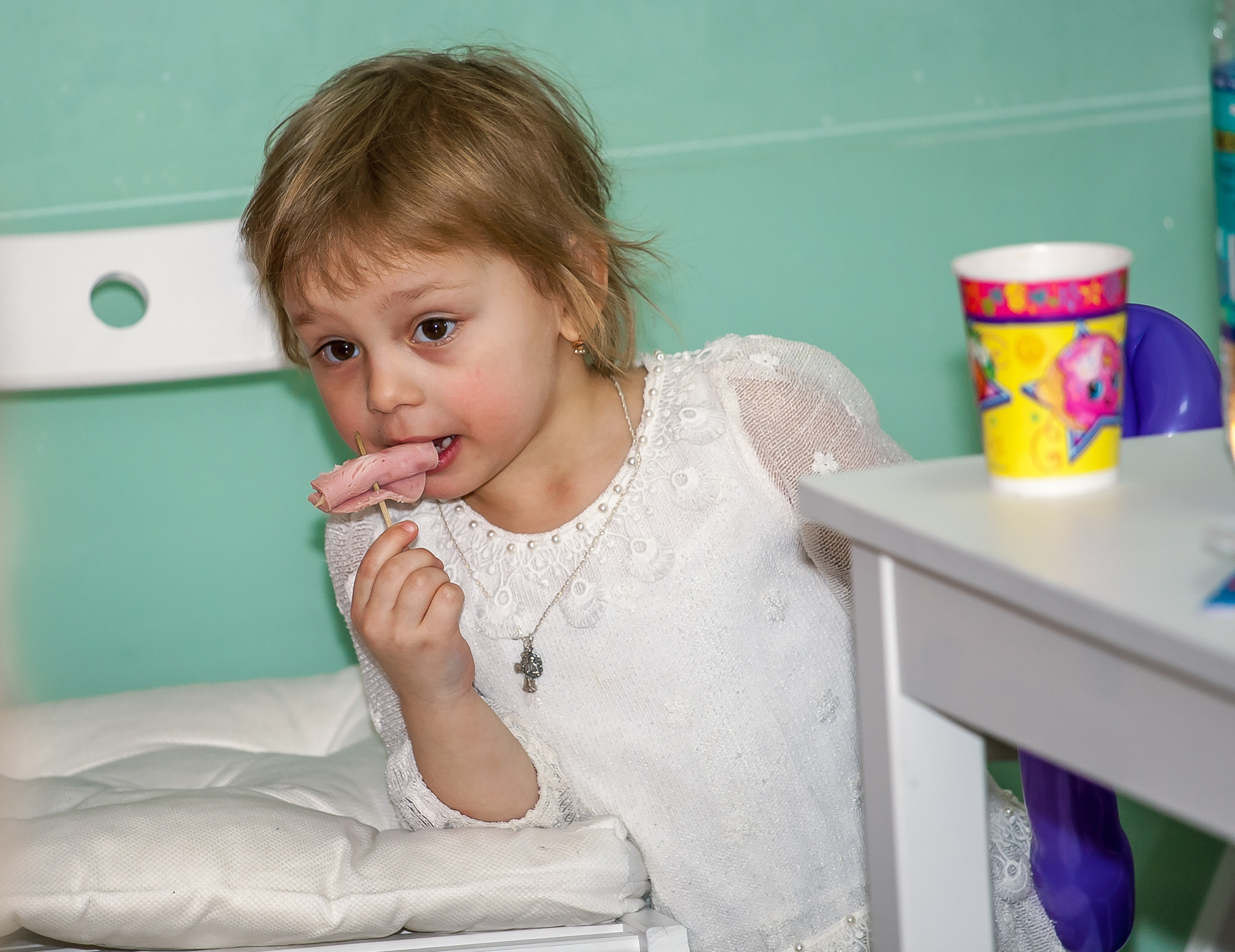 День рождения Маши (1 годик). Репортажная съемка в Москве и области. Анималистика