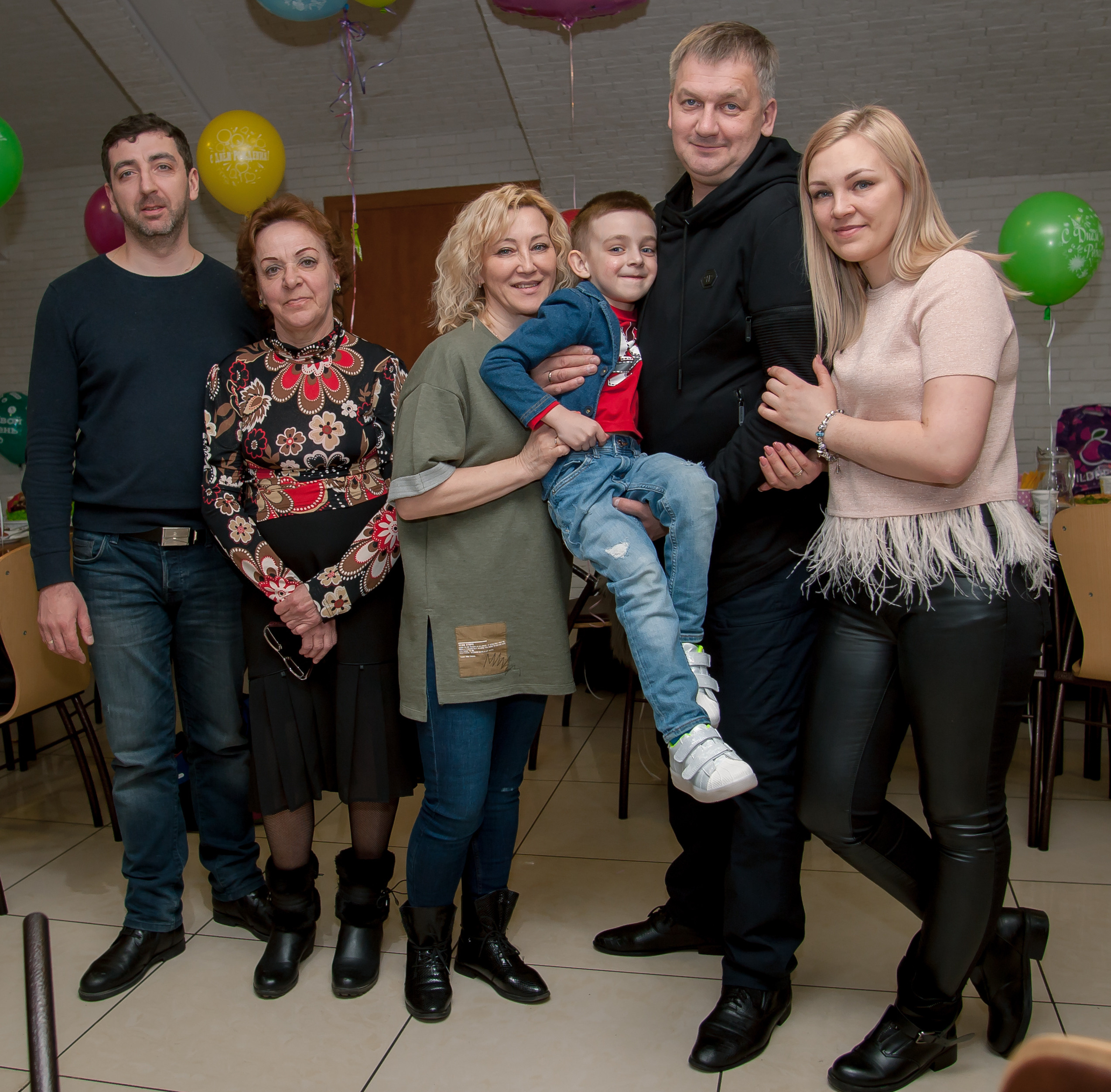 День рождения Максима (6 лет). Репортажная съемка в Москве и области. Анималистика