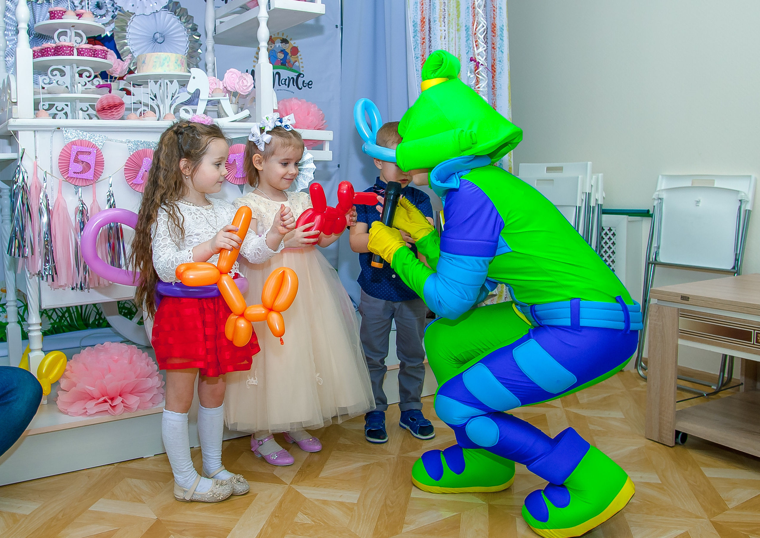 День рождения Софии (5 лет). Репортажная съемка в Москве и области. Анималистика