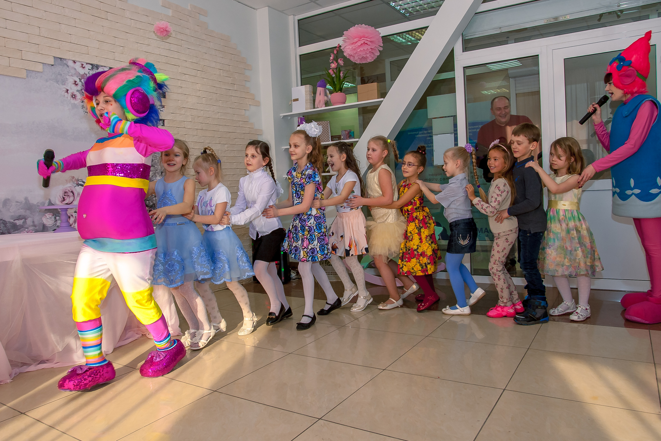 День рождения Даши в арт-кафе «Артмосфера». Репортажная съемка в Москве и области. Анималистика