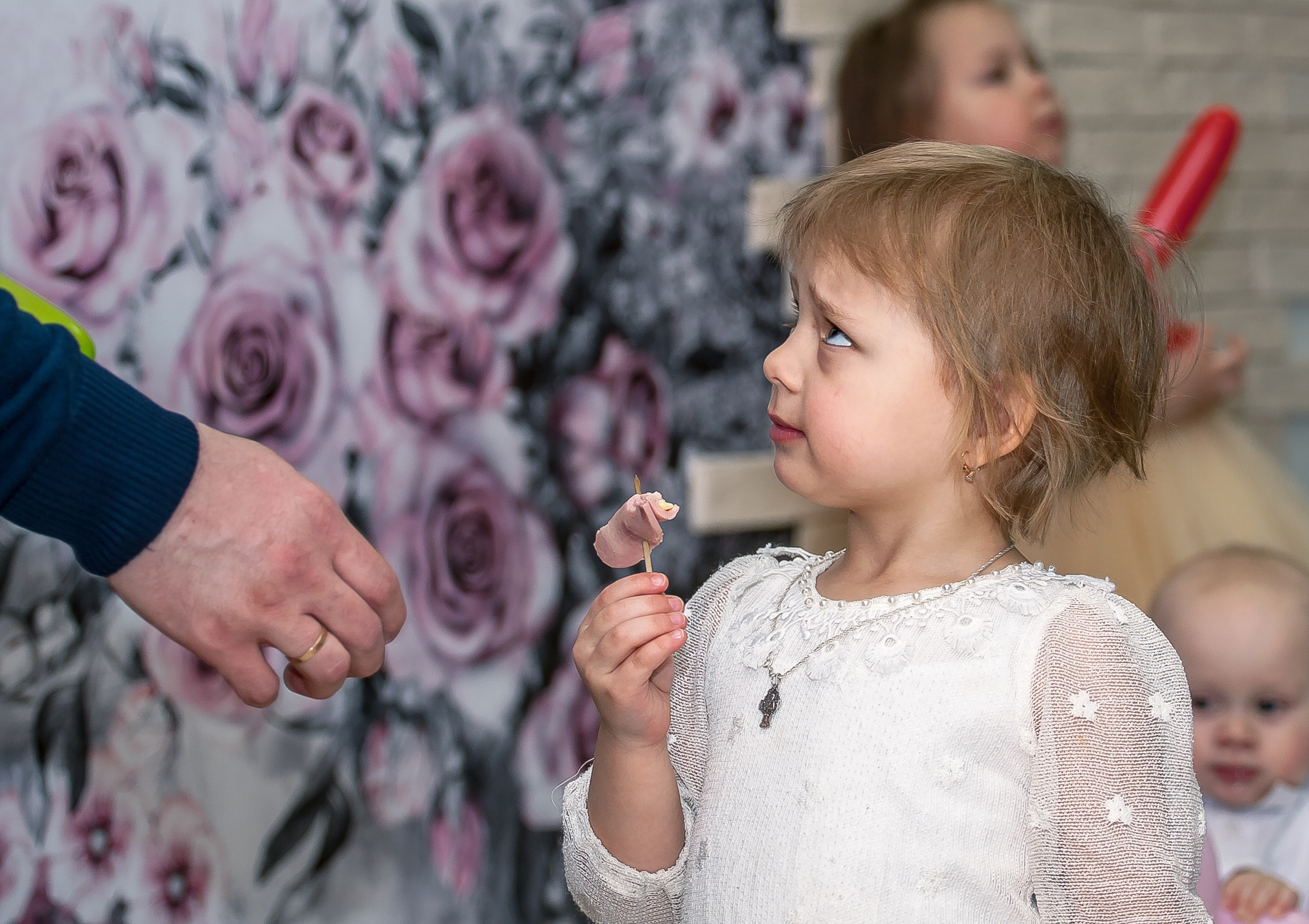 День рождения Маши (1 годик). Репортажная съемка в Москве и области. Анималистика
