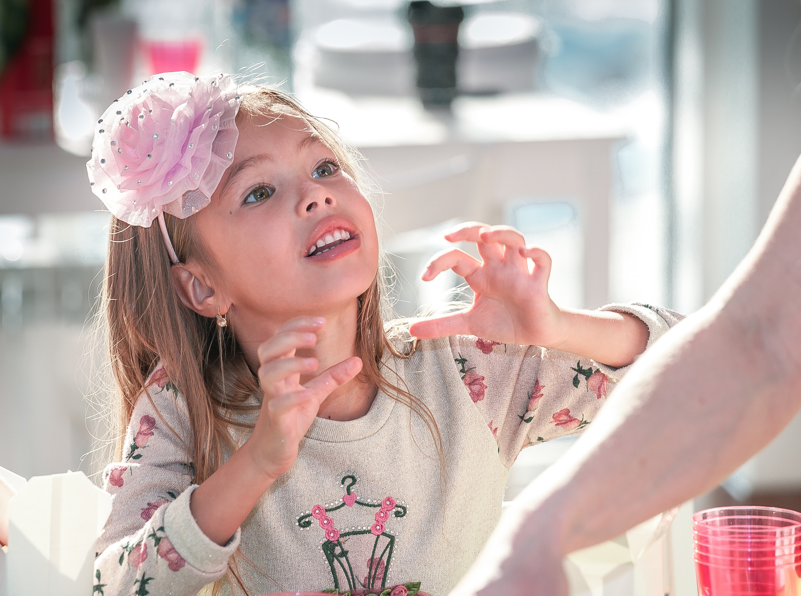 День рождения Даши в арт-кафе «Артмосфера». Репортажная съемка в Москве и области. Анималистика