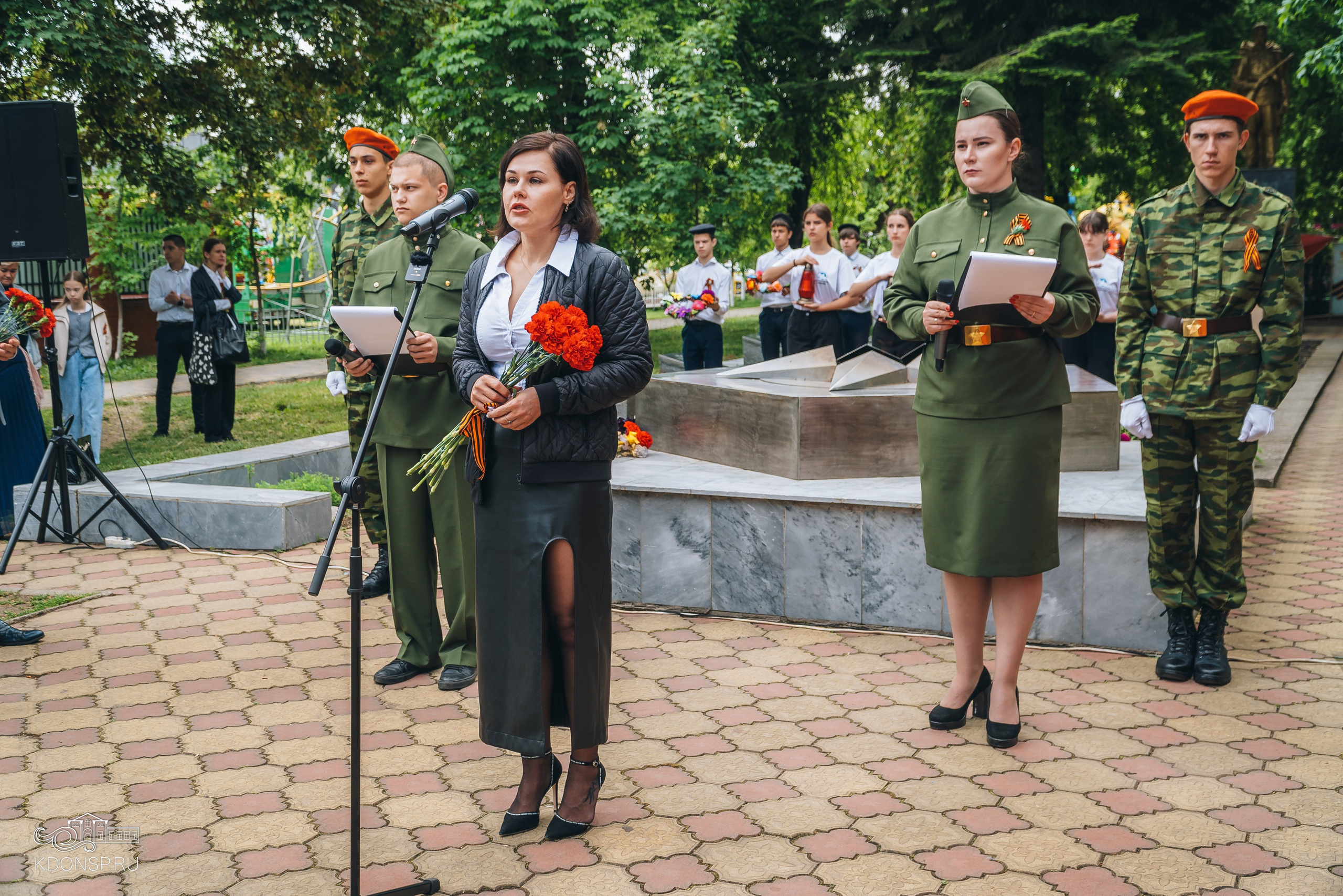 Гражданско — патриотическая акция — «Мы помним». Новотитаровский Дом культуры
