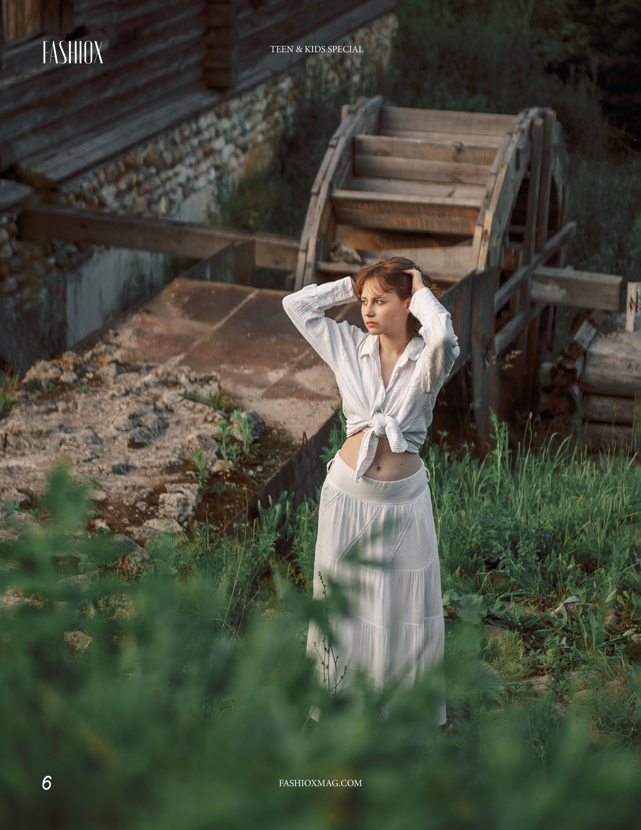 Съемка для международных журналов в Брянске