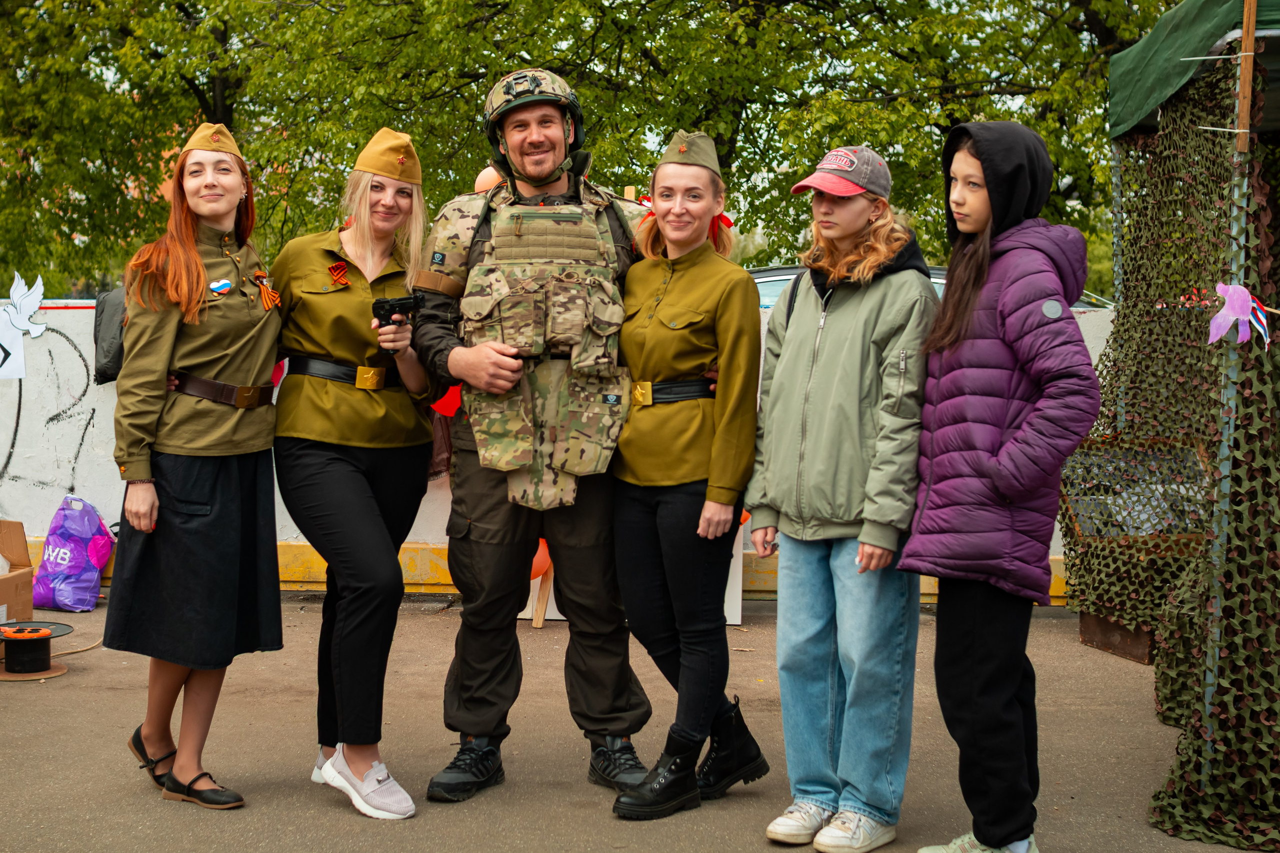 Репортаж с 9 мая 2025 года, День Победы! ВАО Москва. Фотограф Илья Варакин