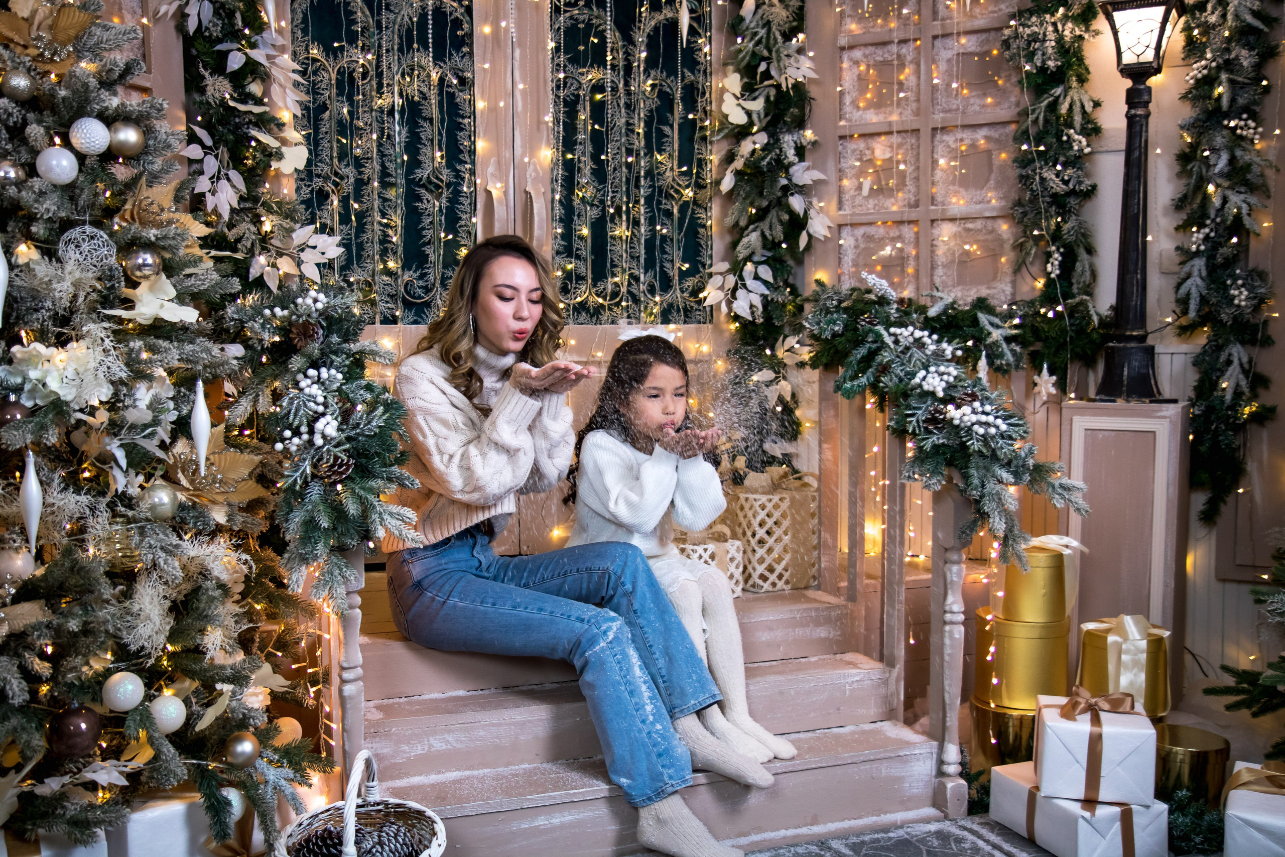 Новогодняя фотосессия в К2. Семейный и детский фотограф в Хабаровске Алевтина Проскурякова