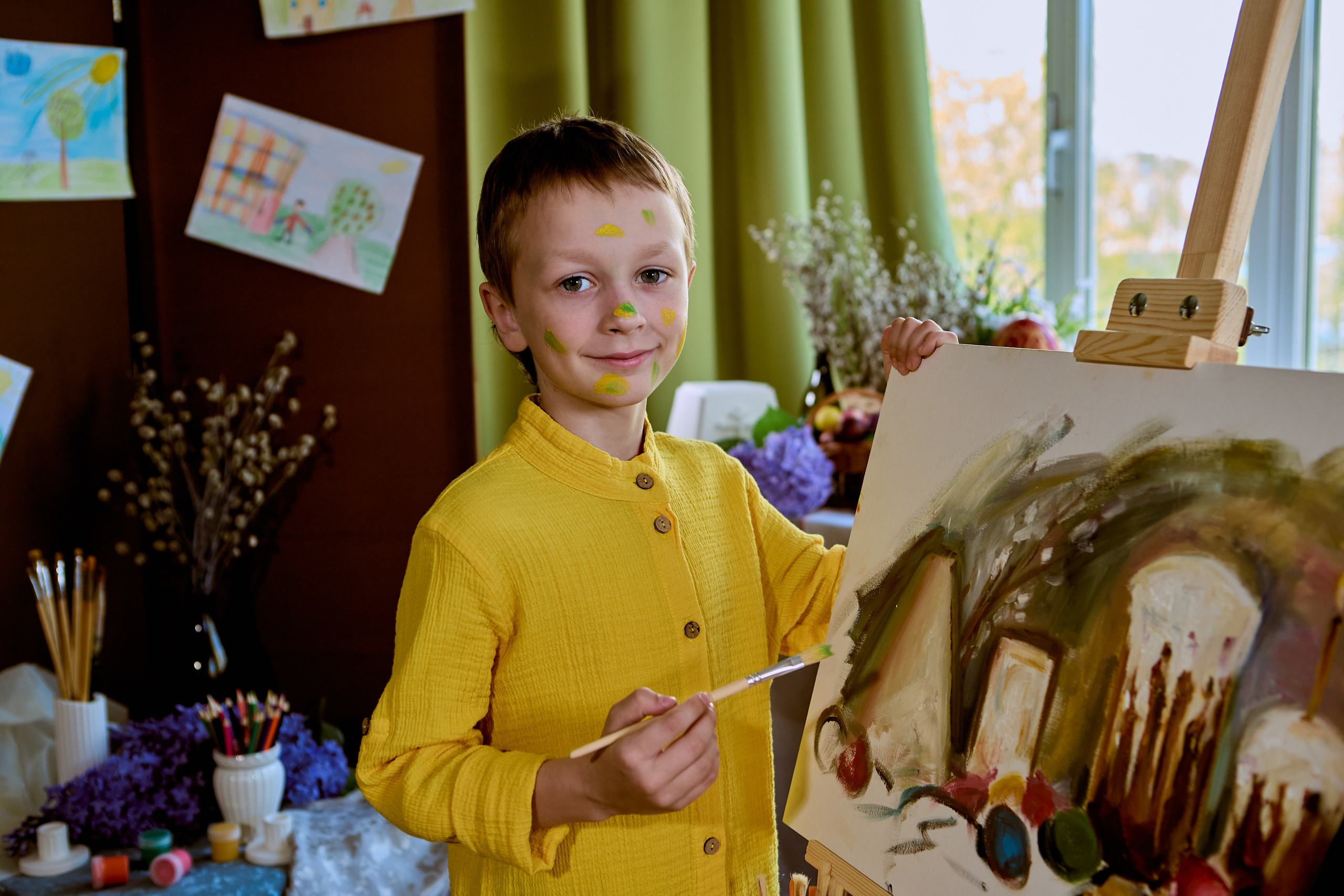 Творческая фотосессия художники