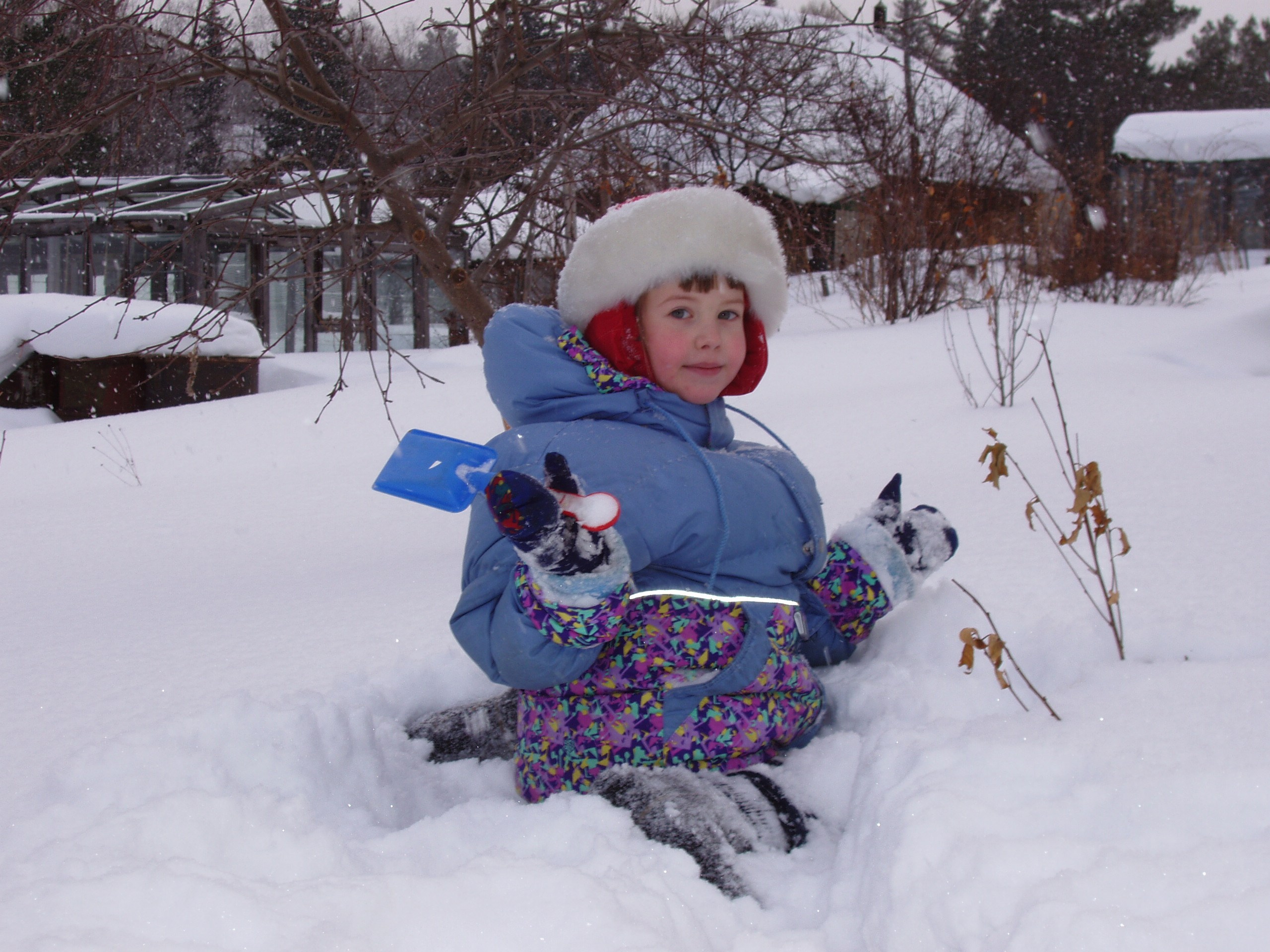 У Шостак на даче 16.01.2005. Семейный, Свадебный фотограф СПБ Питер— Романова Екатерина