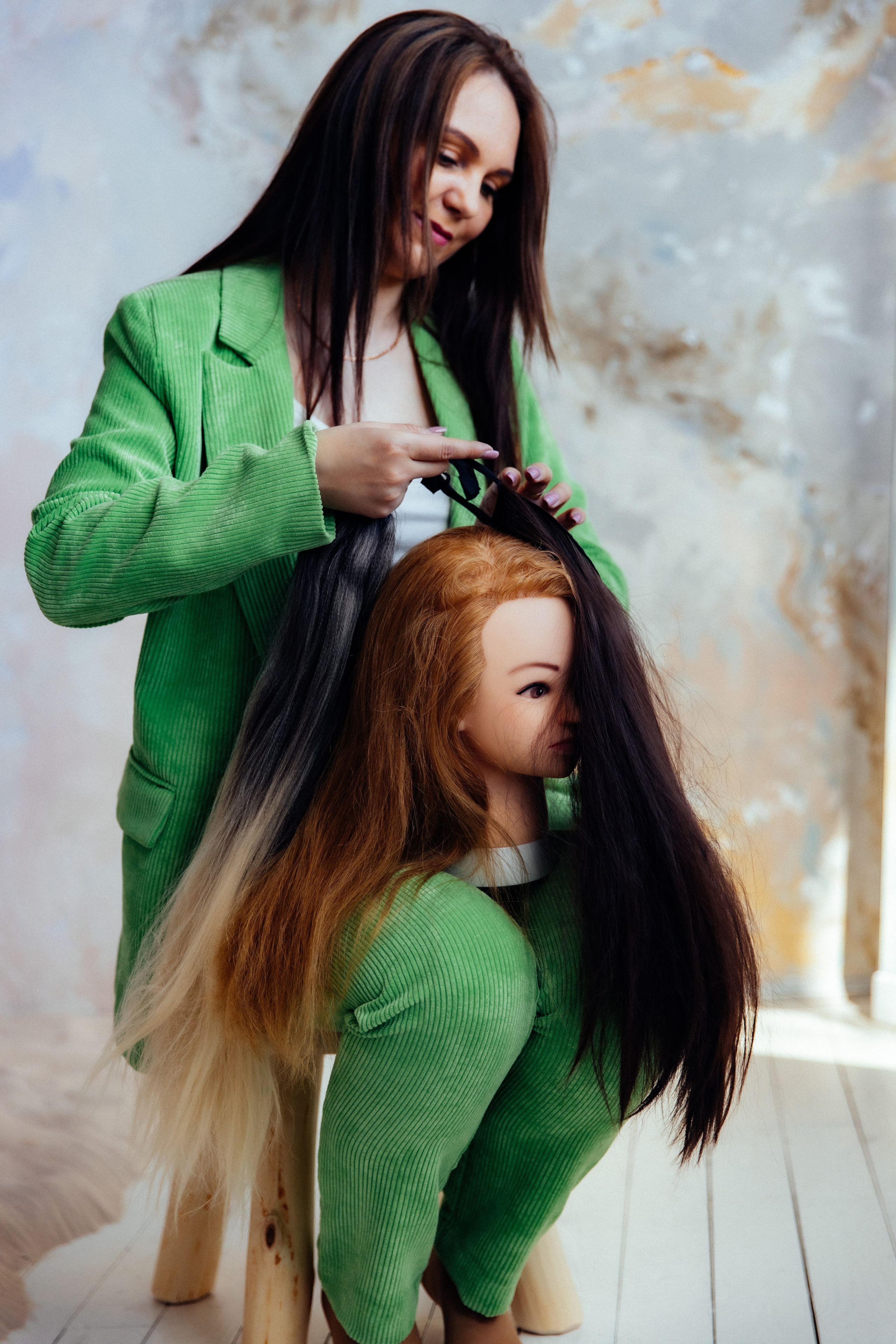 Контент для мастера кератинового выпрямления волос. Семейный и контент фотограф в Мурманске