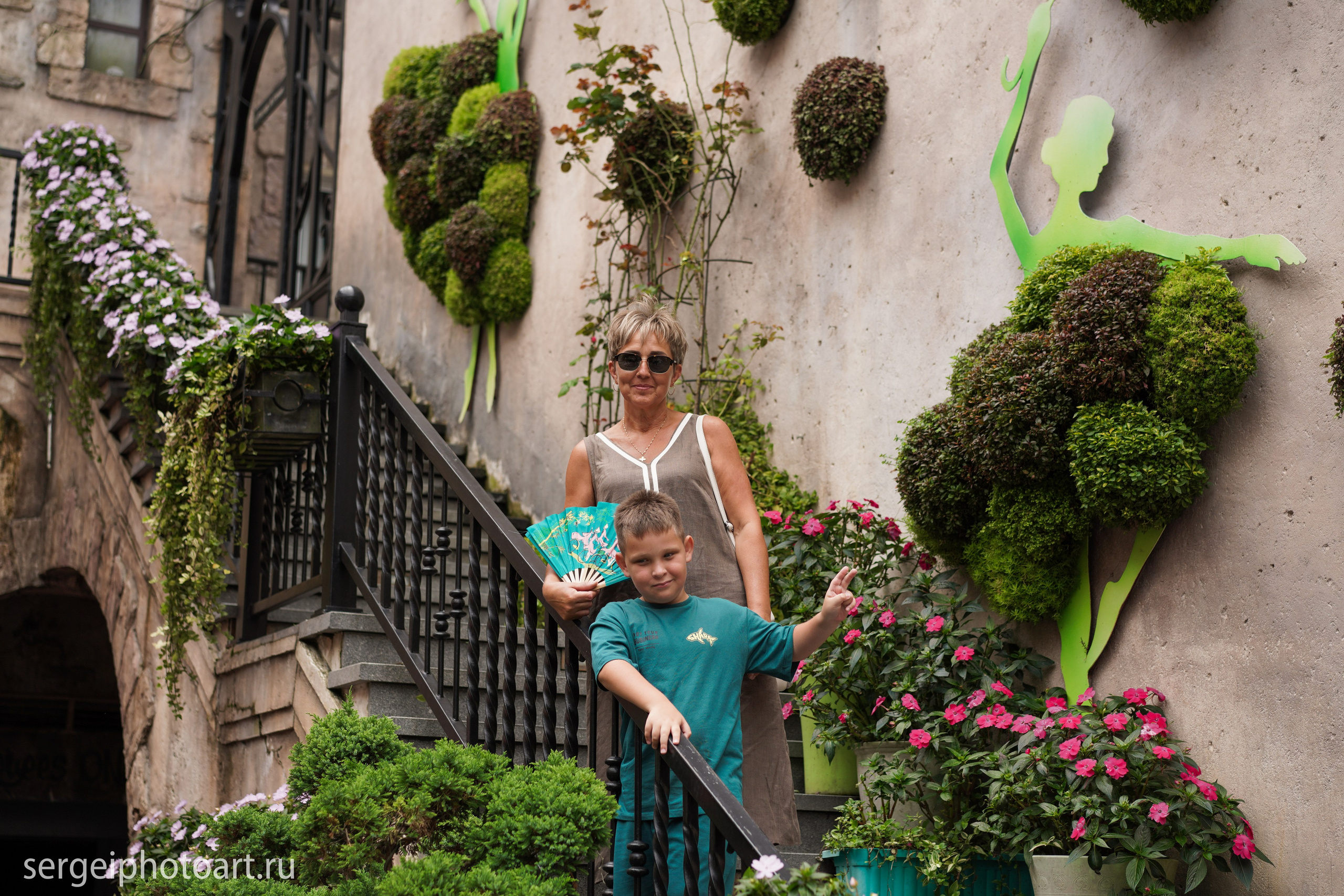Ба На Хилс Руки Бога Золотой мост. Фотограф Сергей Кишкель Дананг Нячанг Фукуок