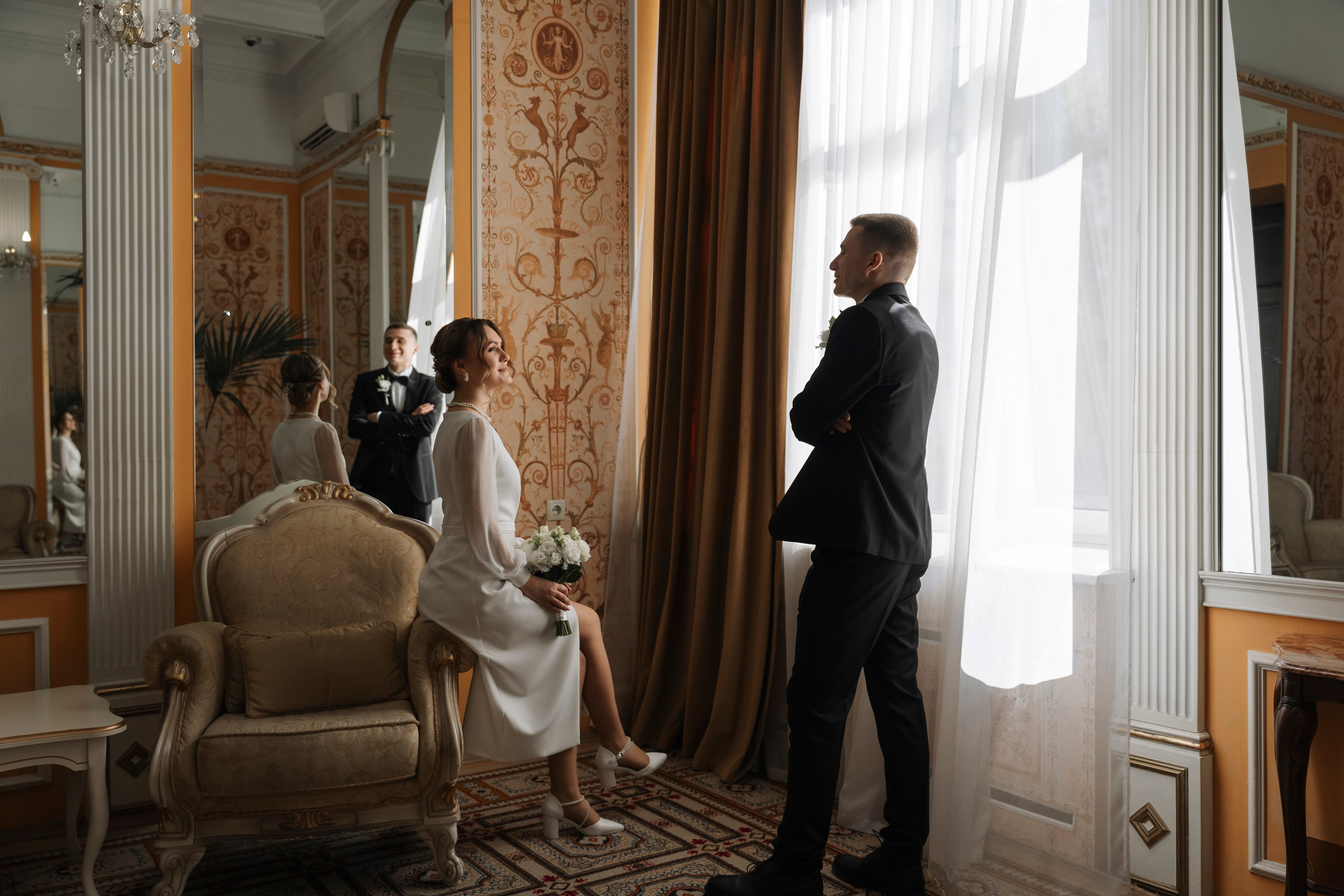 Алина и Александр. Свадебный фотограф в Москве Анна Полушина