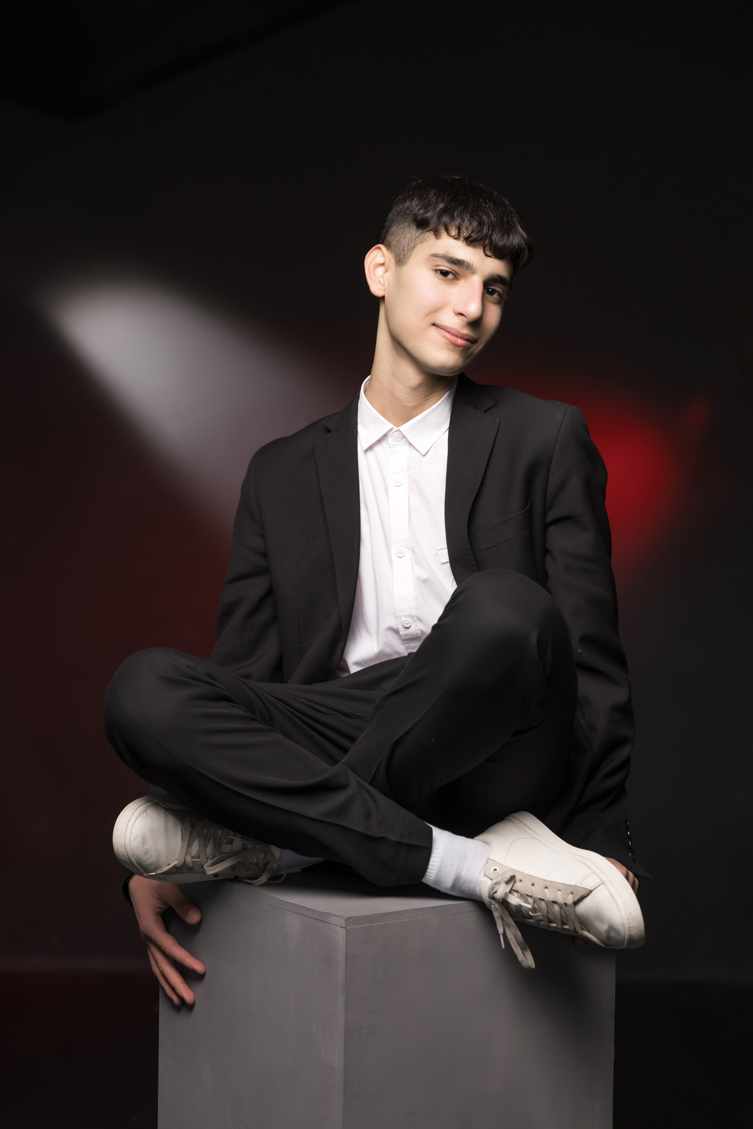 Фотосессия с цветным светом. Выпускные альбомы Евгении Виноградовой г. Липецк