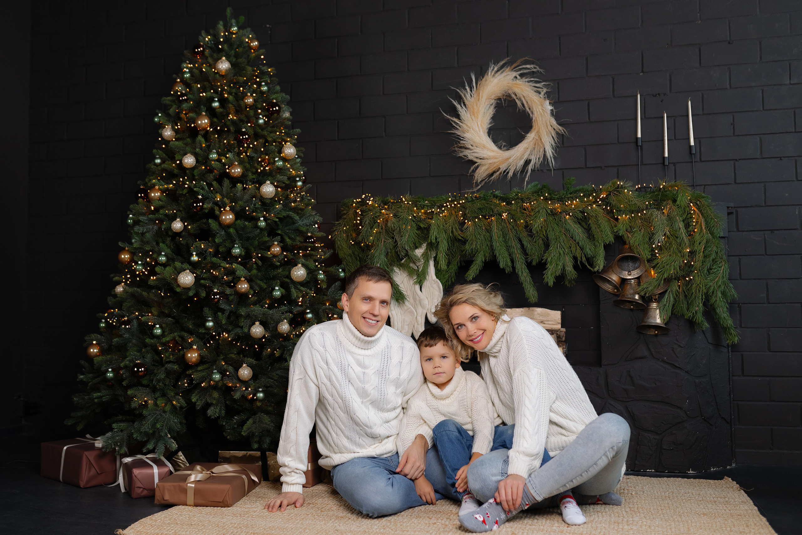 Семейная новогодняя съемка. Свадебный фотограф в Минске/Беларуси Сергей Спиридонов