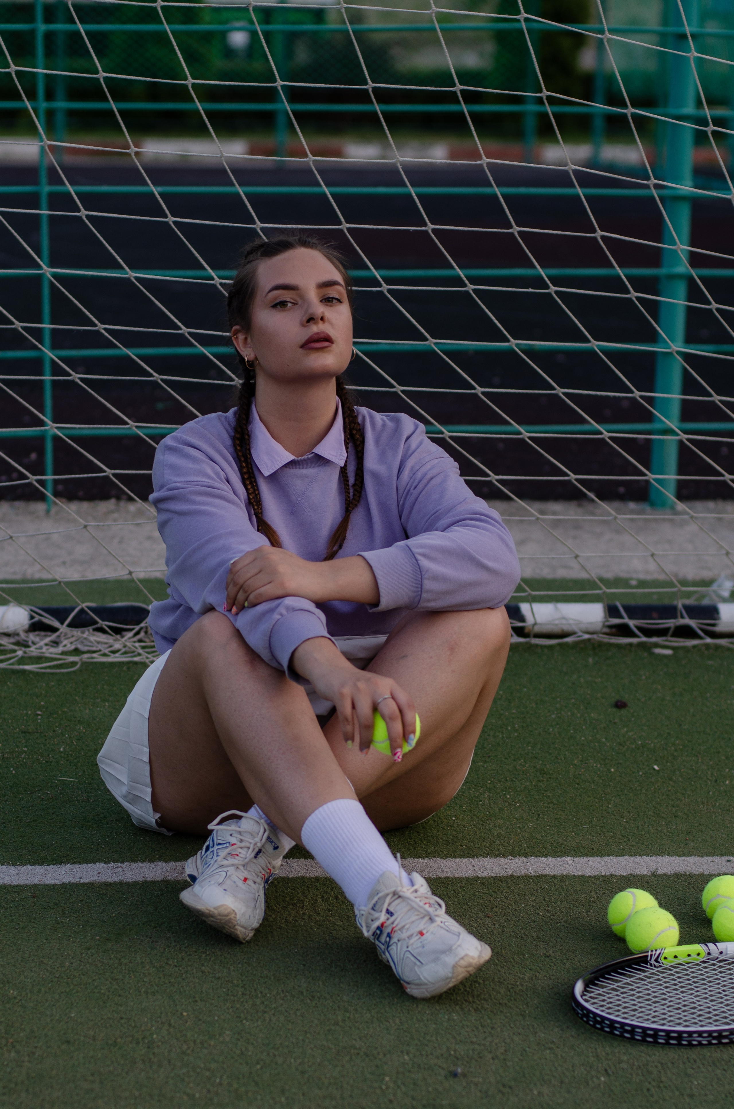 Александра, теннис. Фотограф Челябинск Ирина Ермоленко