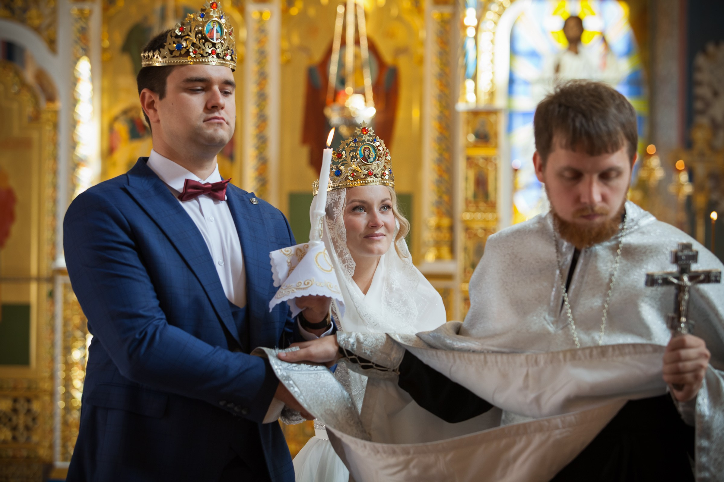 Венчание. Свадебная фотосъёмка в Москве, Туле