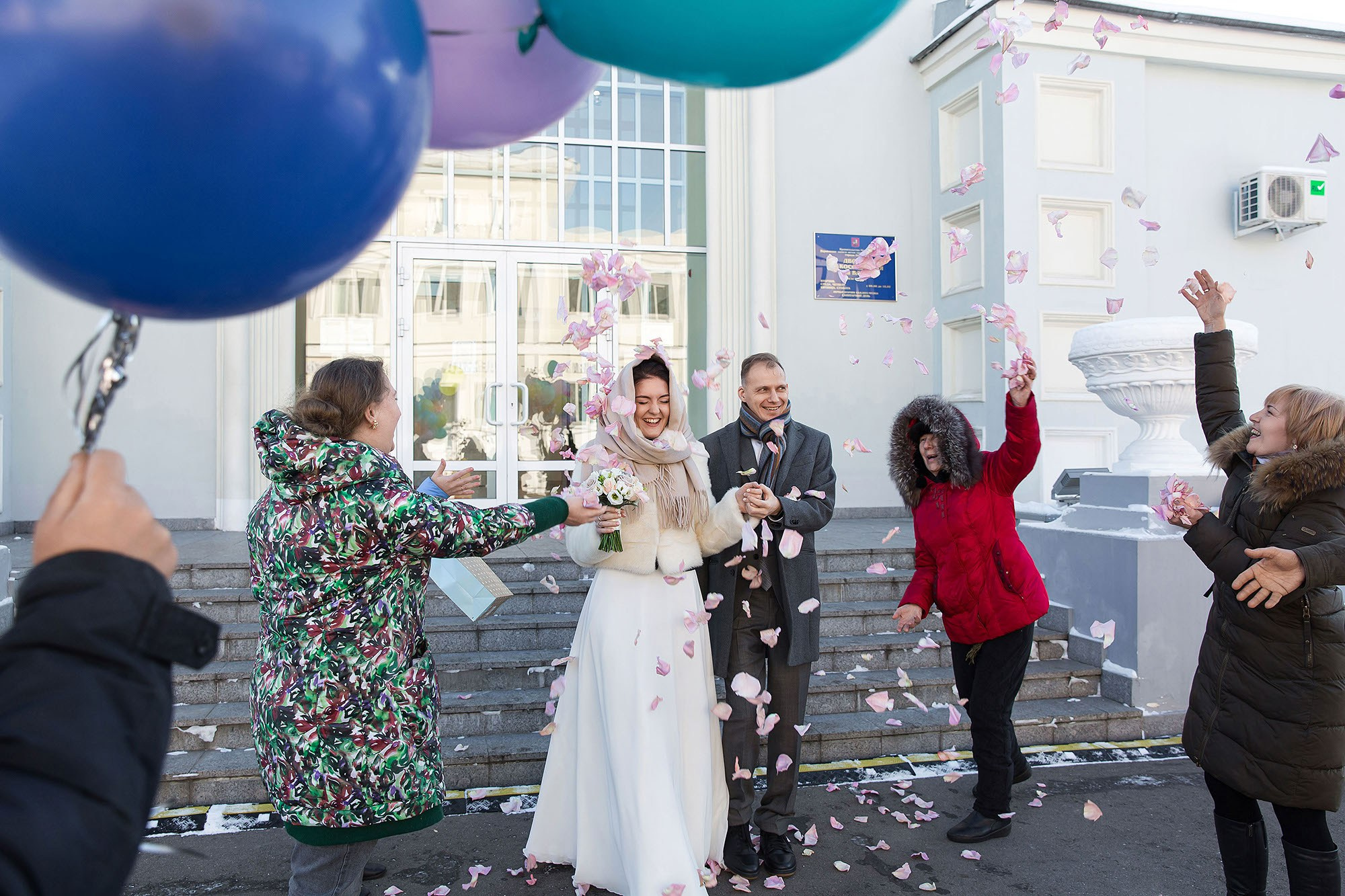 Регистрация в ЗАГСе и выездная. Свадебная съемка. Фотограф в Москве Валерий Боцман