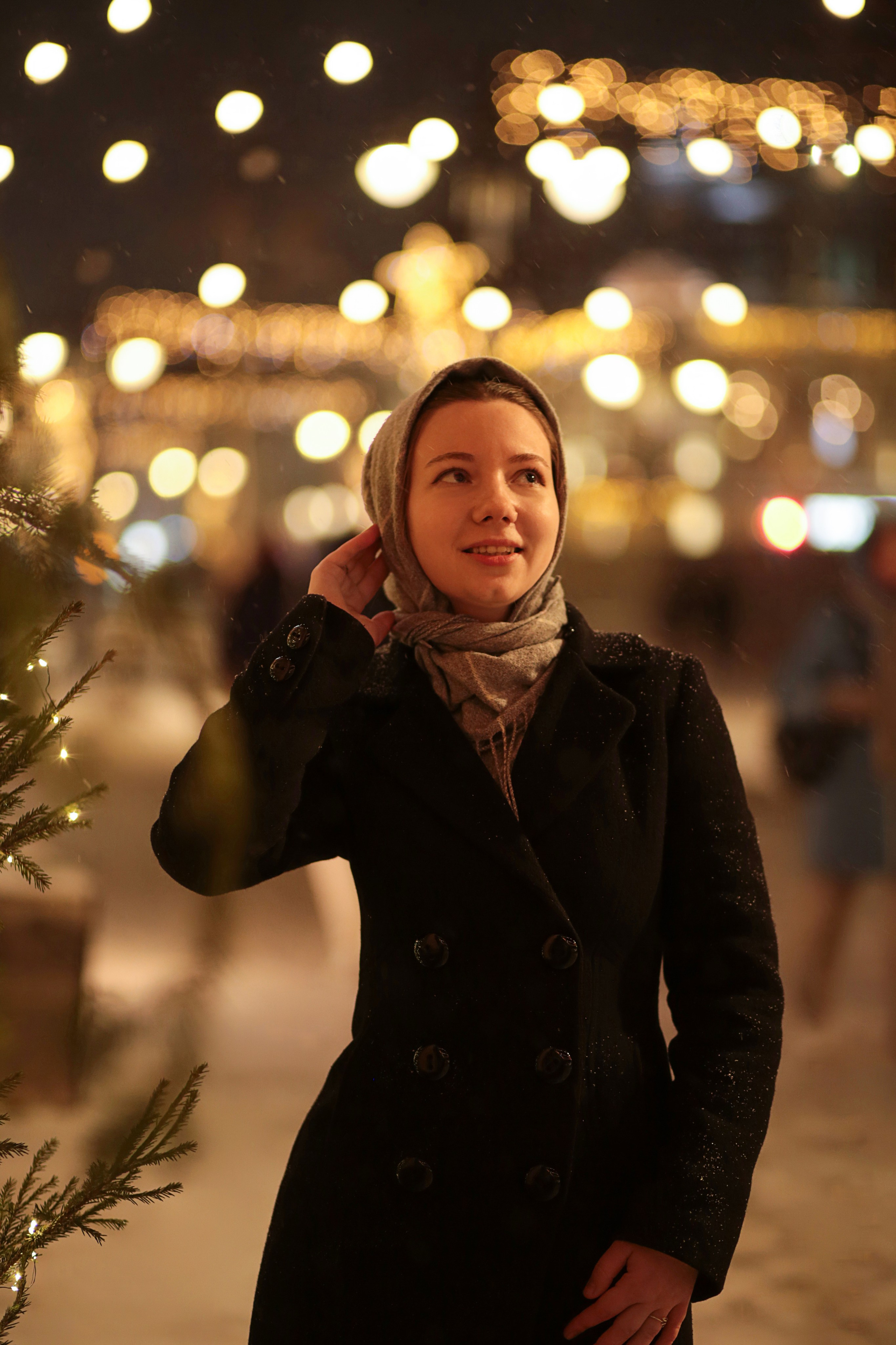 Городская прогулка перед Рождеством. Семейный фотограф в городе Саратове — Анна