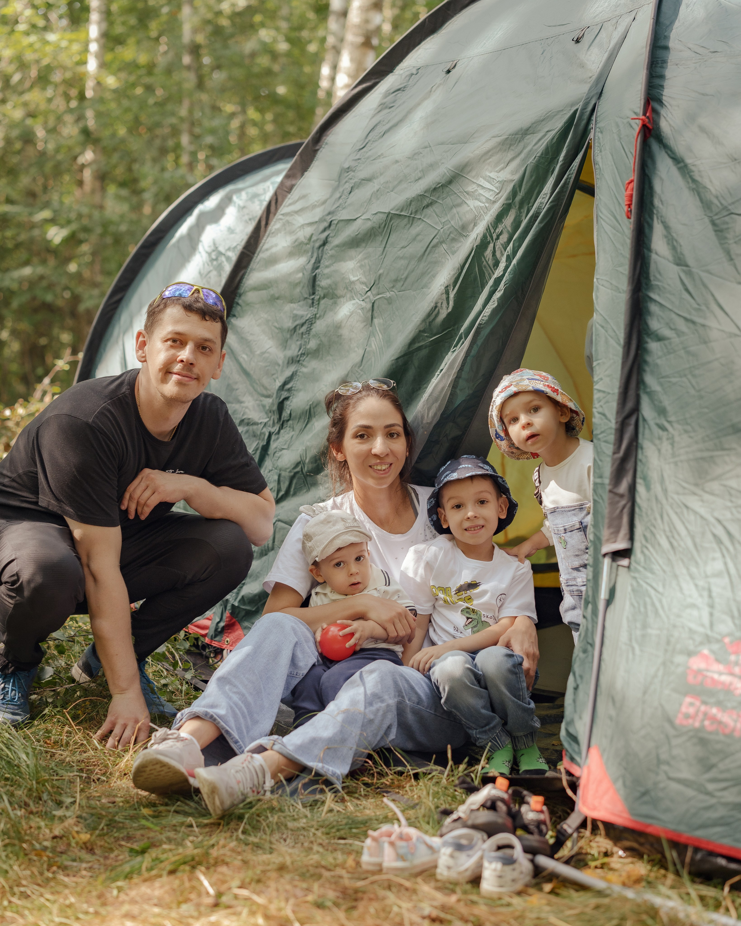 Семья Родиона и Сюзанны. Портретный и семейный фотограф в Москве/Видное