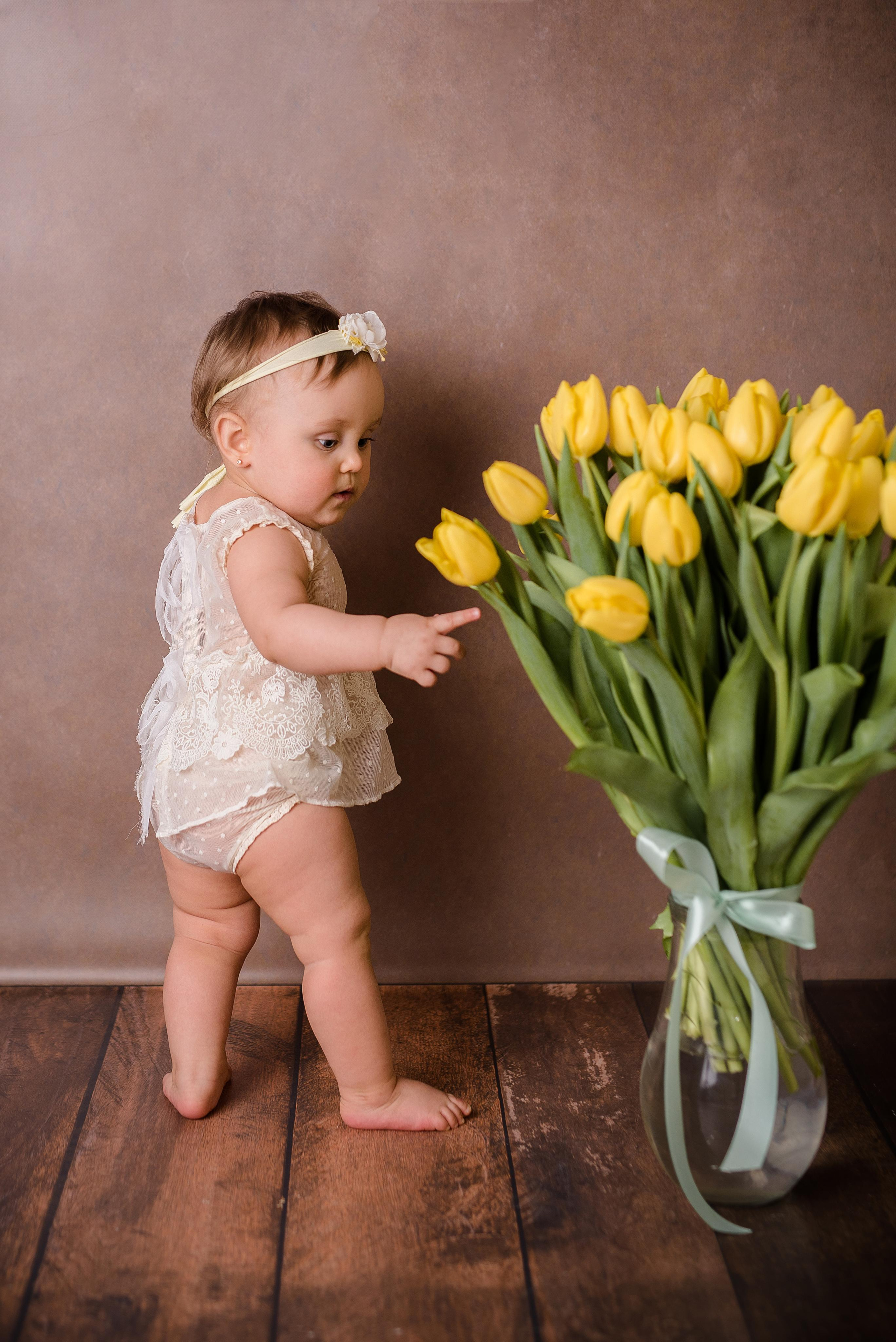 Настя 10 месяцев. Фотограф новорожденных и детский фотограф в Екатеринбурге Ксени