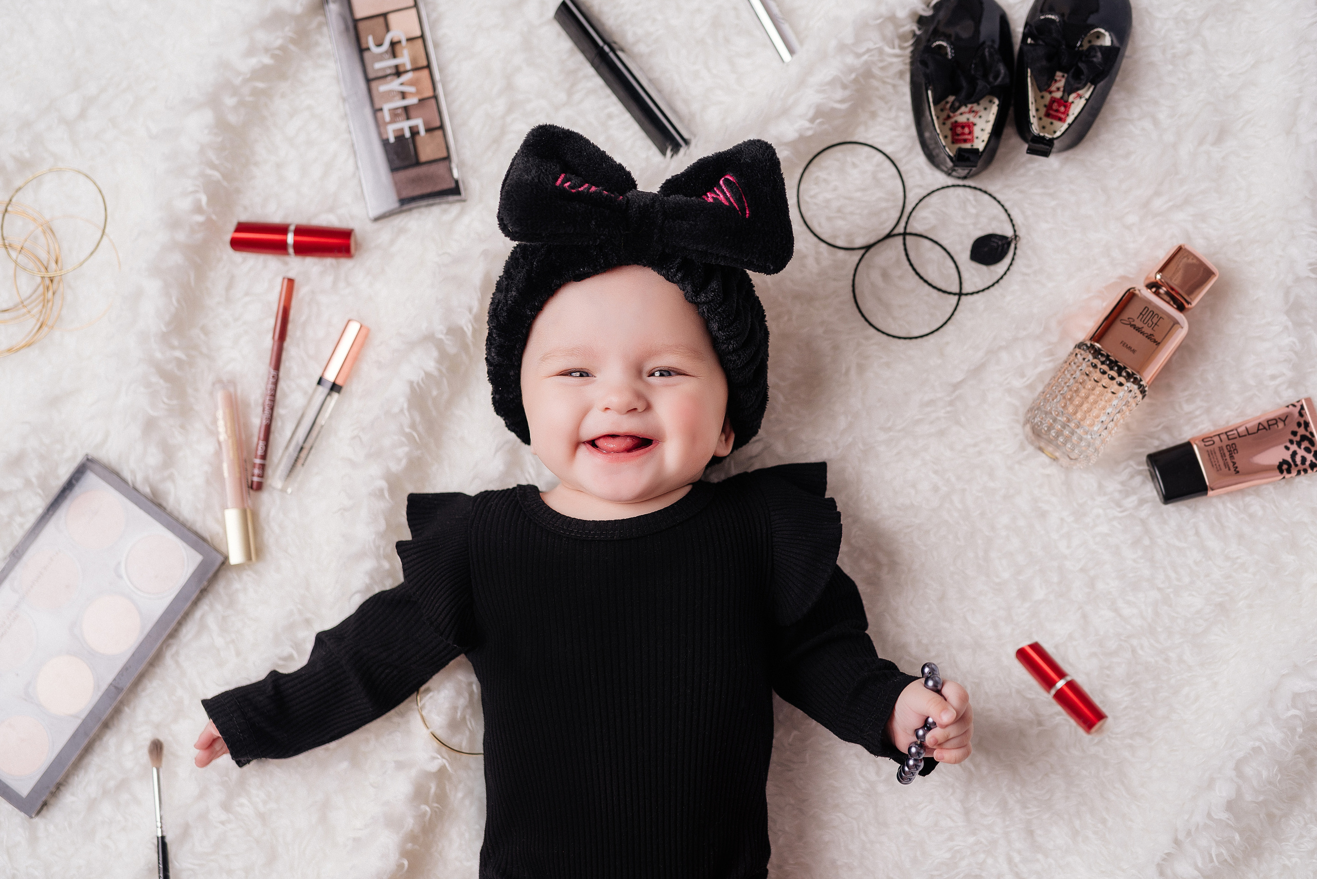 Мария, 6 месяцев. Фотограф новорожденных и детский фотограф в Екатеринбурге Ксени