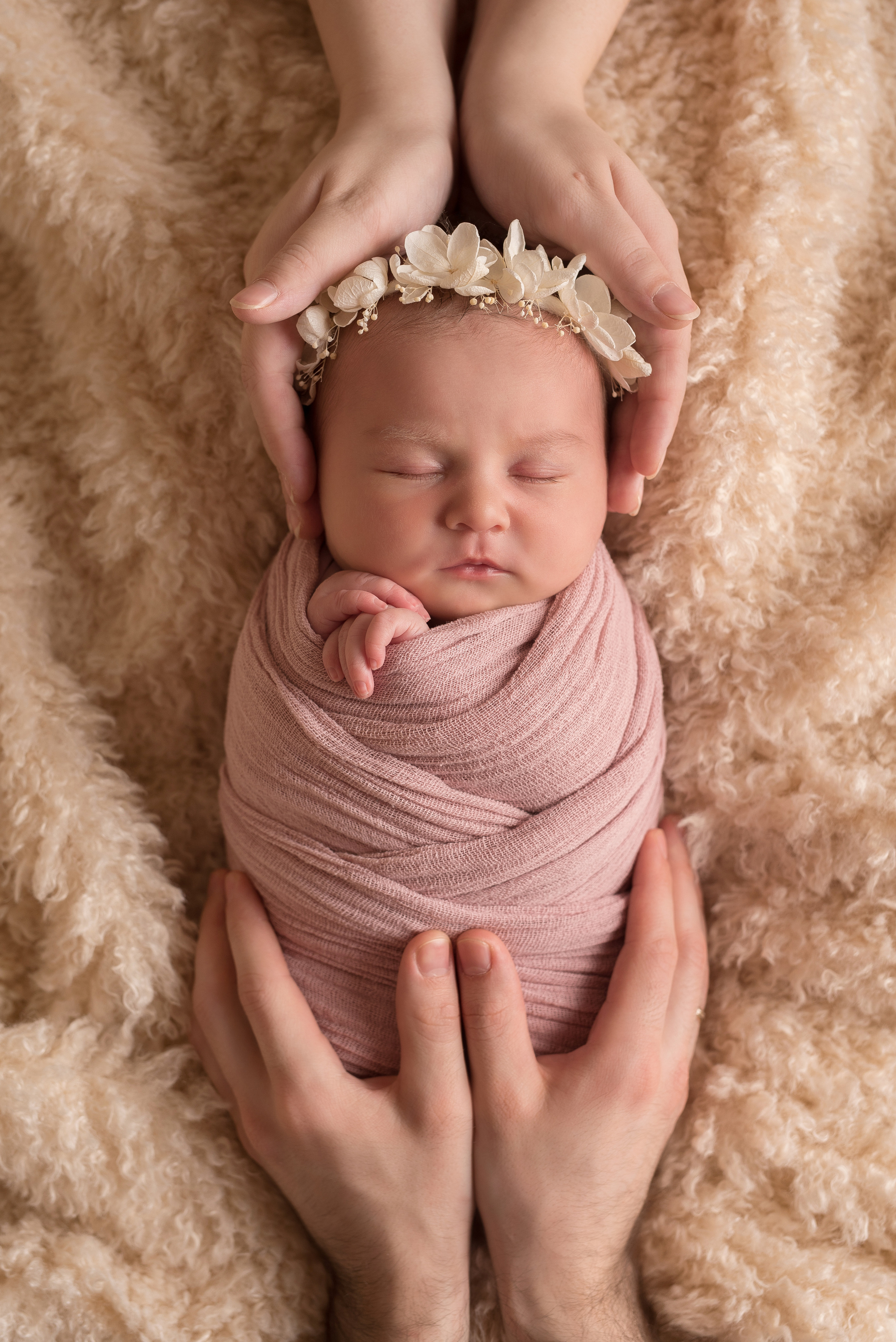 Ульяна, 10 дней. Фотограф новорожденных и детский фотограф в Екатеринбурге Ксени