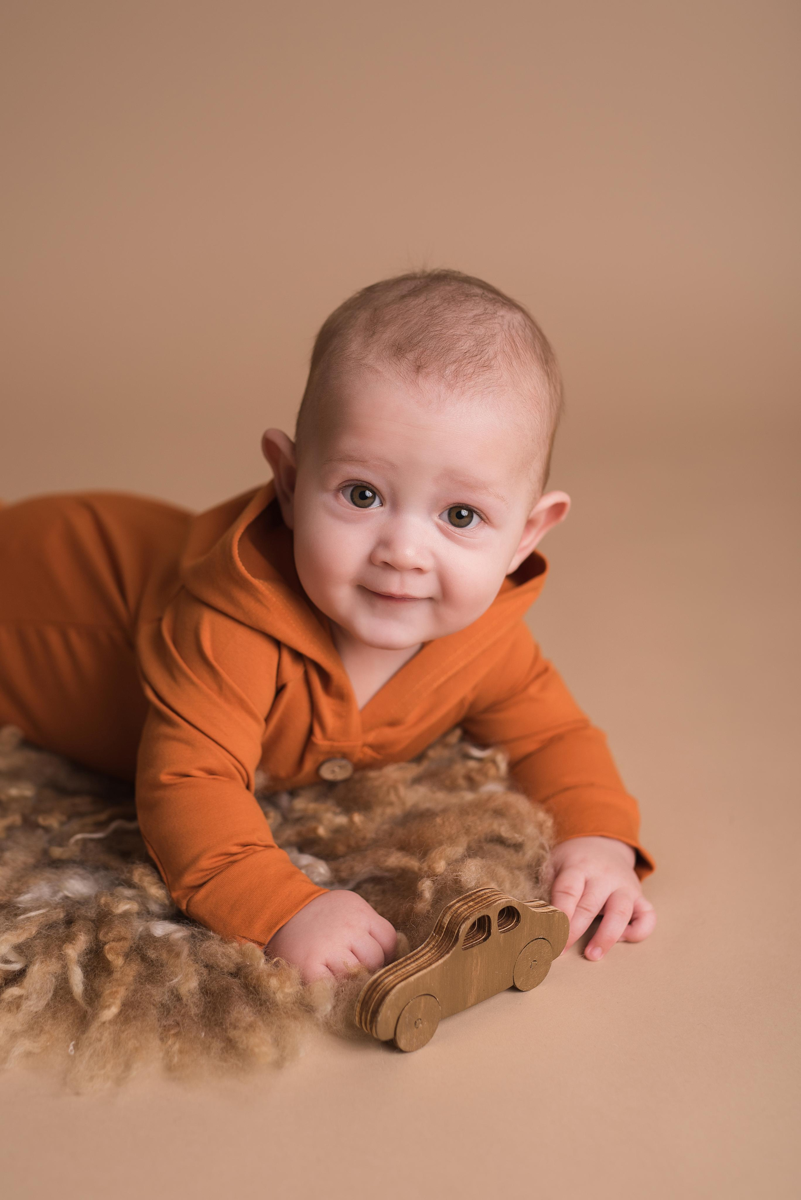 Руслан 6 месяцев. Фотограф новорожденных и детский фотограф в Екатеринбурге Ксени