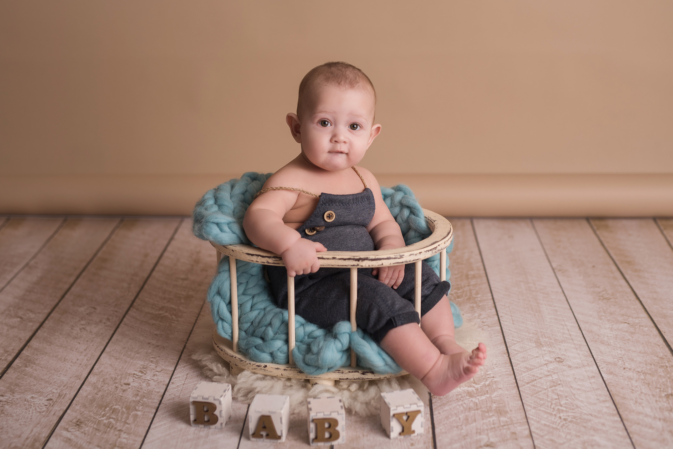 Руслан 6 месяцев. Фотограф новорожденных и детский фотограф в Екатеринбурге Ксени