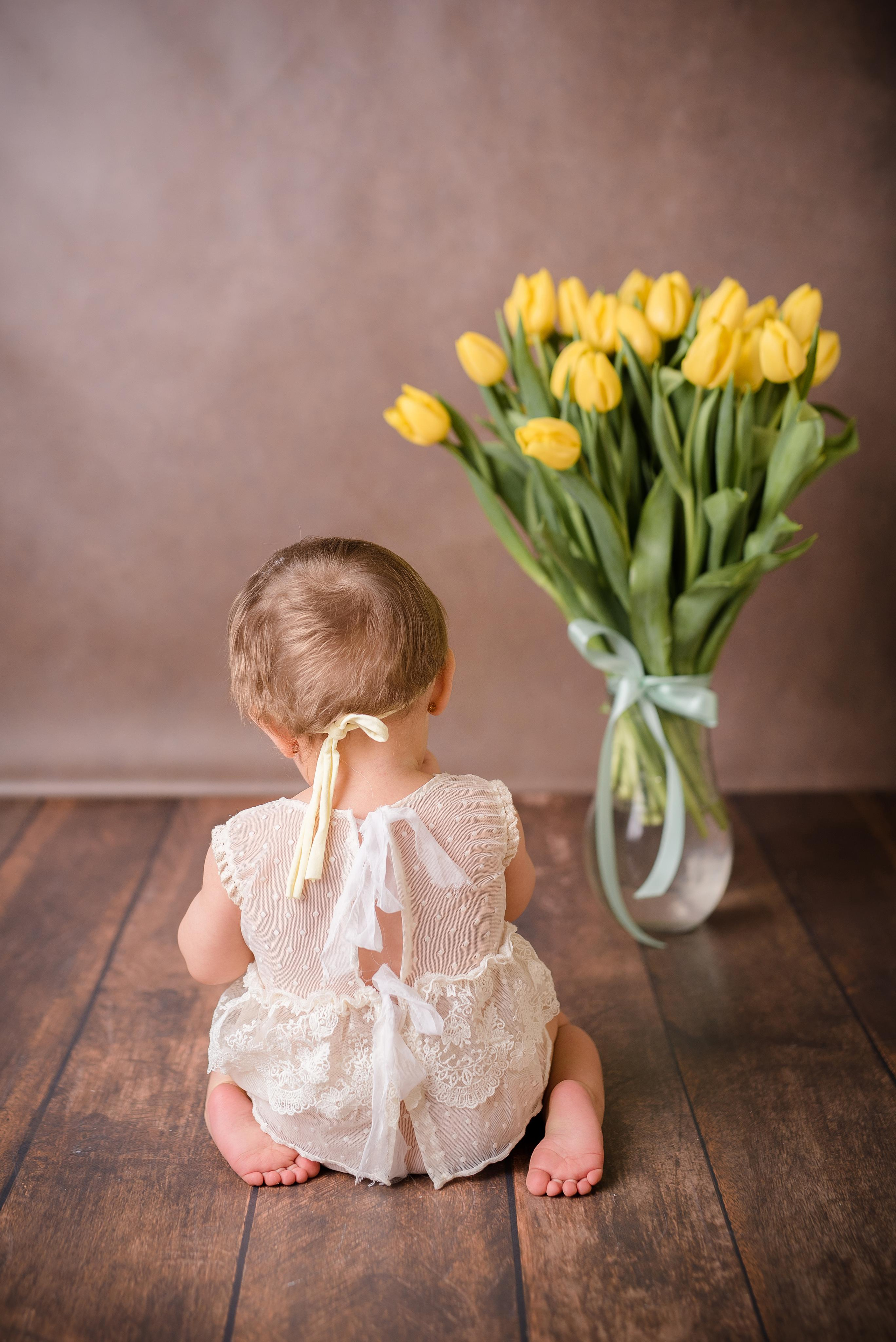 Настя 10 месяцев. Фотограф новорожденных и детский фотограф в Екатеринбурге Ксени