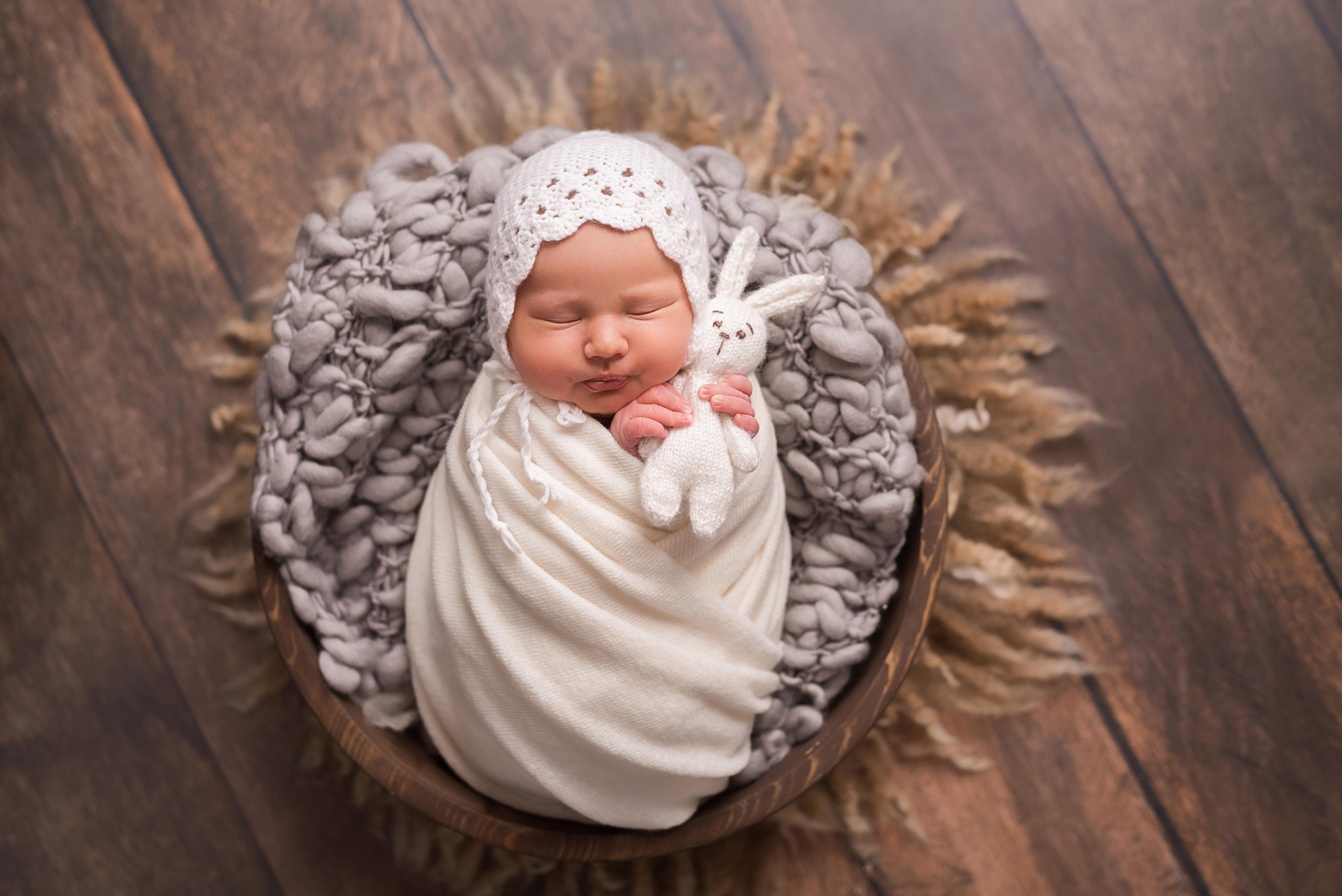 Милана, 11 дней. Фотограф новорожденных и детский фотограф в Екатеринбурге Ксени