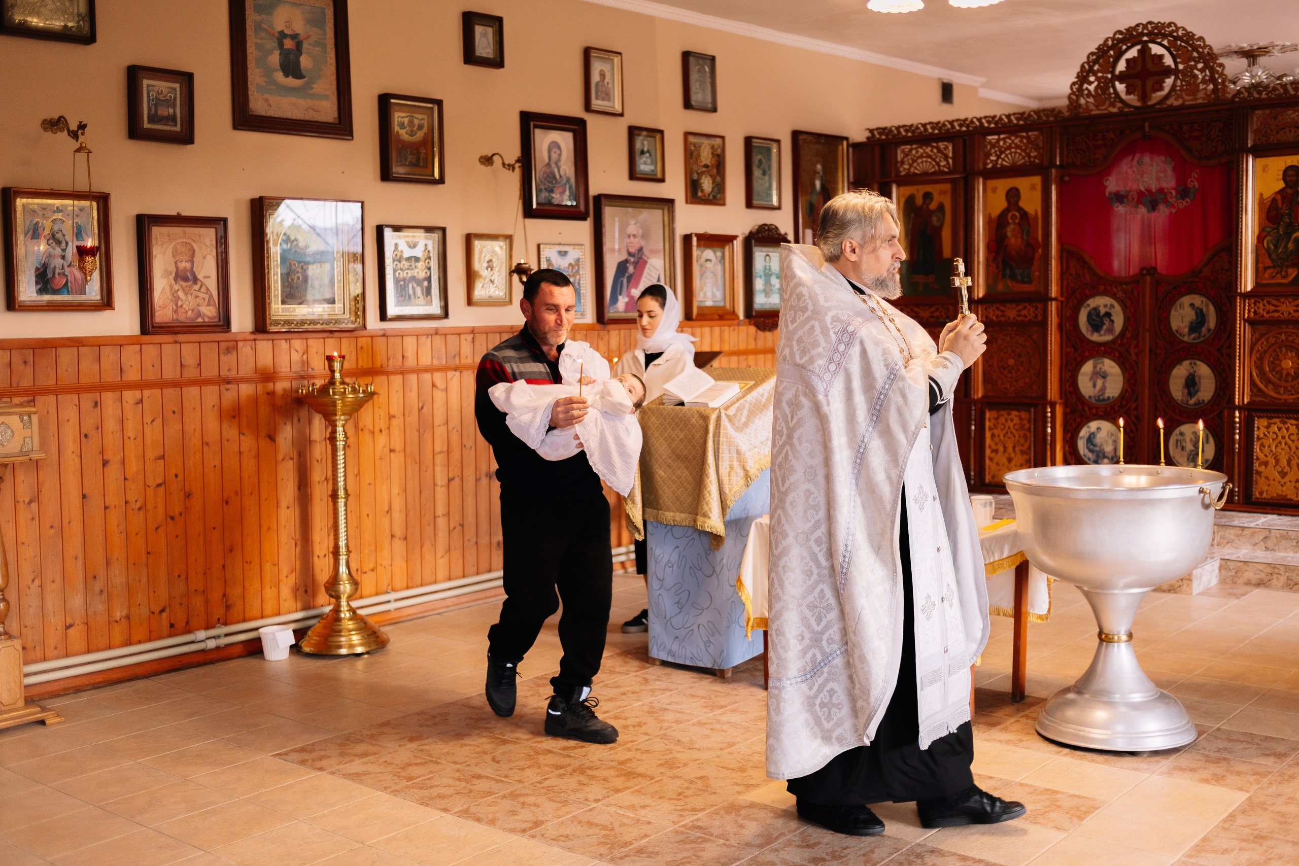 Крещение в храме Дагомыса. Семейный фотограф в Сочи, Лоо, Дагомысе, Вардане Кучумова Олеся