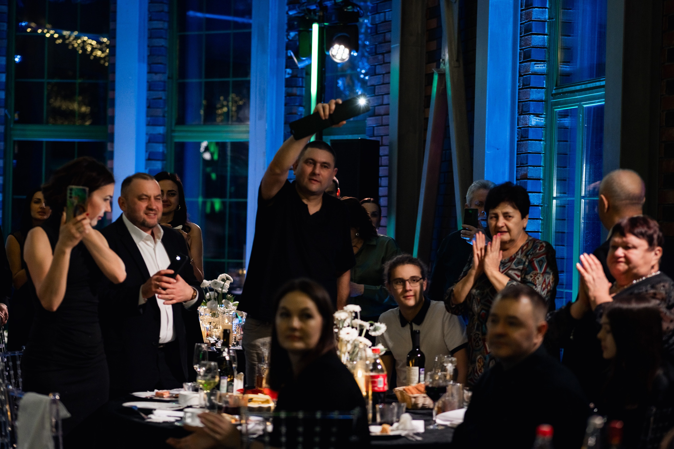 Свадебный банкет. Свадебный фотограф Москва и МО