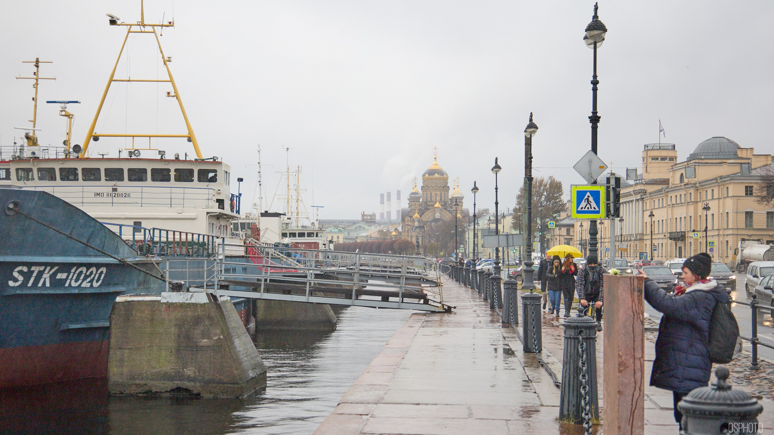 Васильевский остров. Фотографъ Сергѣевъ. Поймать мгновеніе