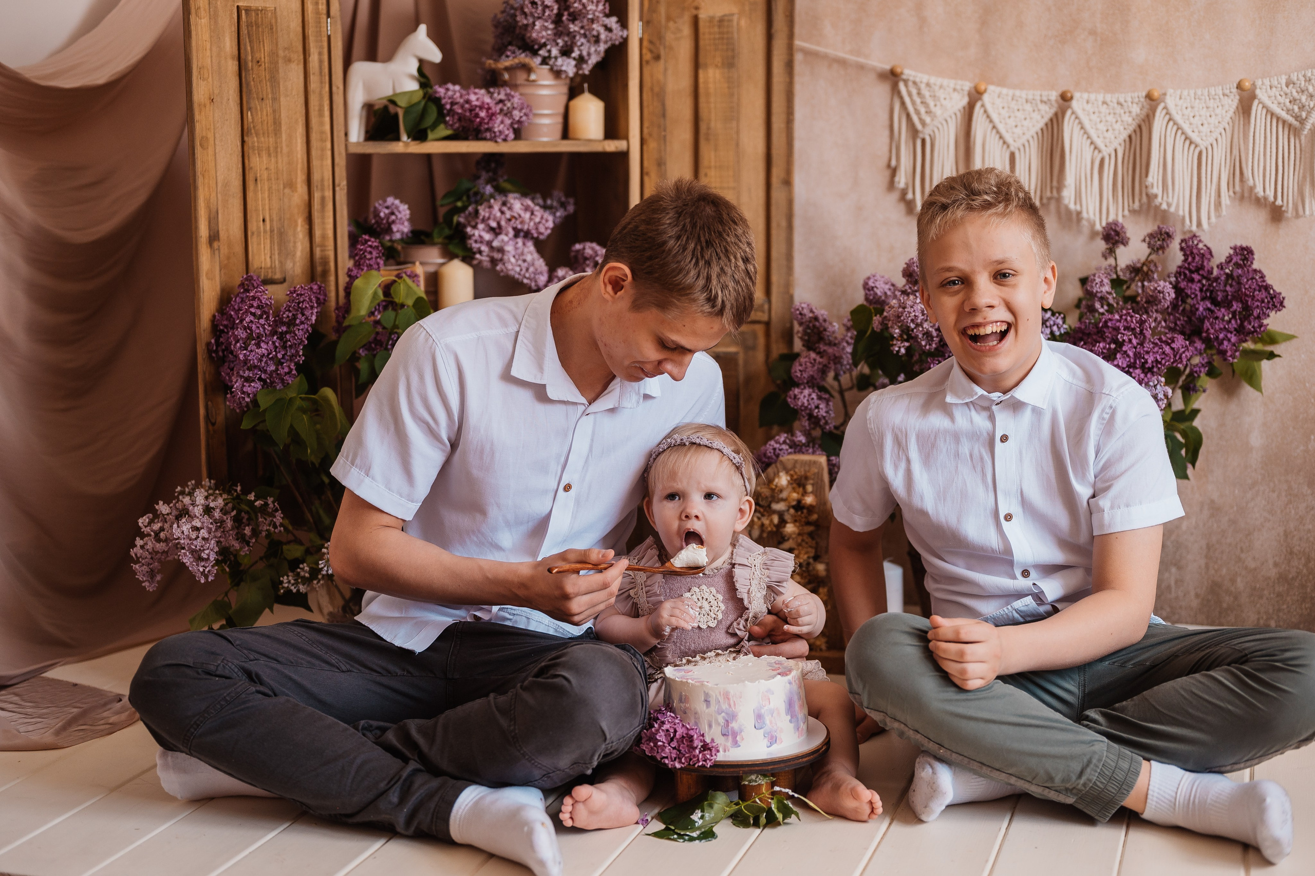 Катюшке годик. Детский и семейный фотограф в Красноярске. Фотосессии новорожденных малышей до 1 месяца