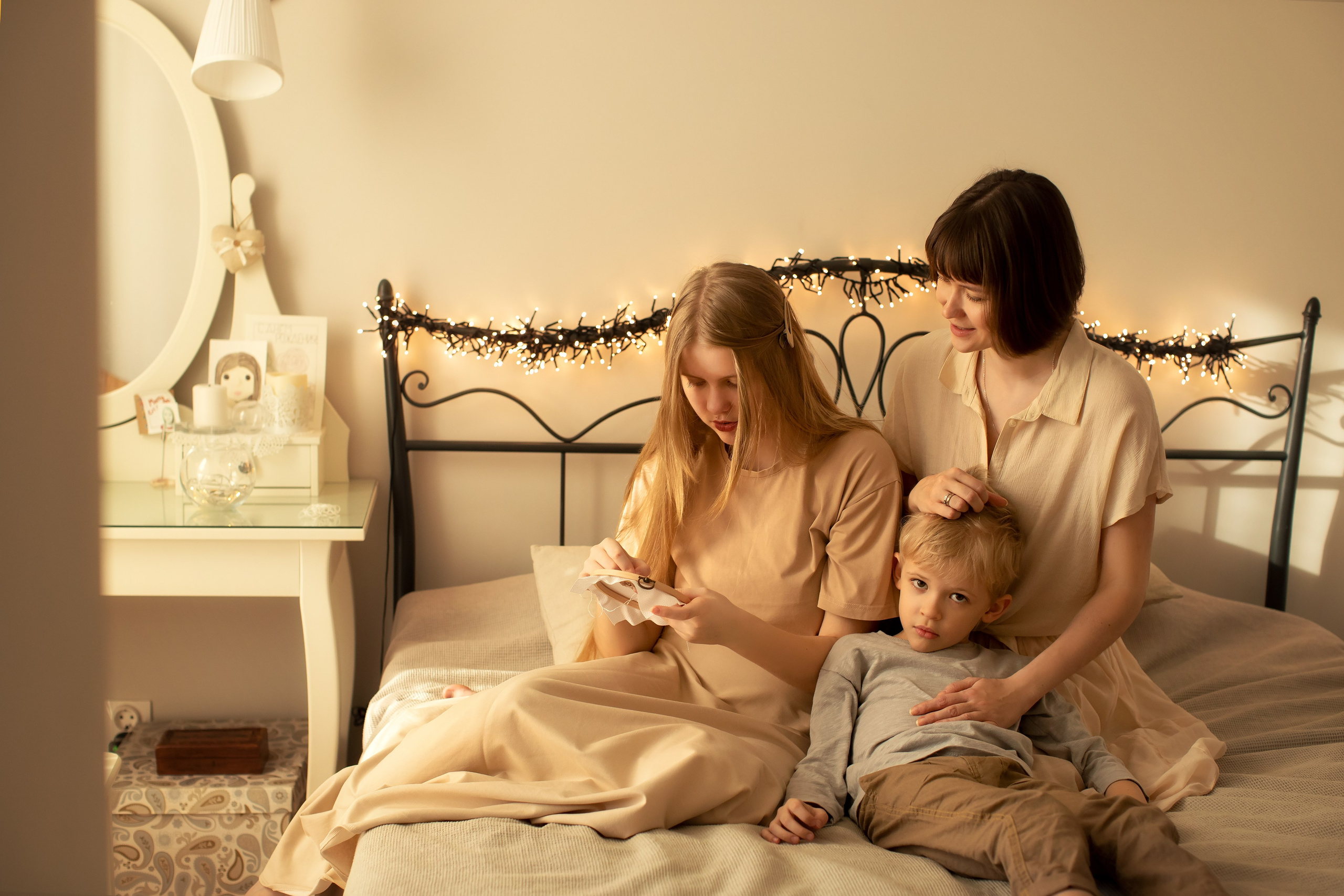 Старый Новый год. Семейный и детский фотограф в Саратове Полина Коткина