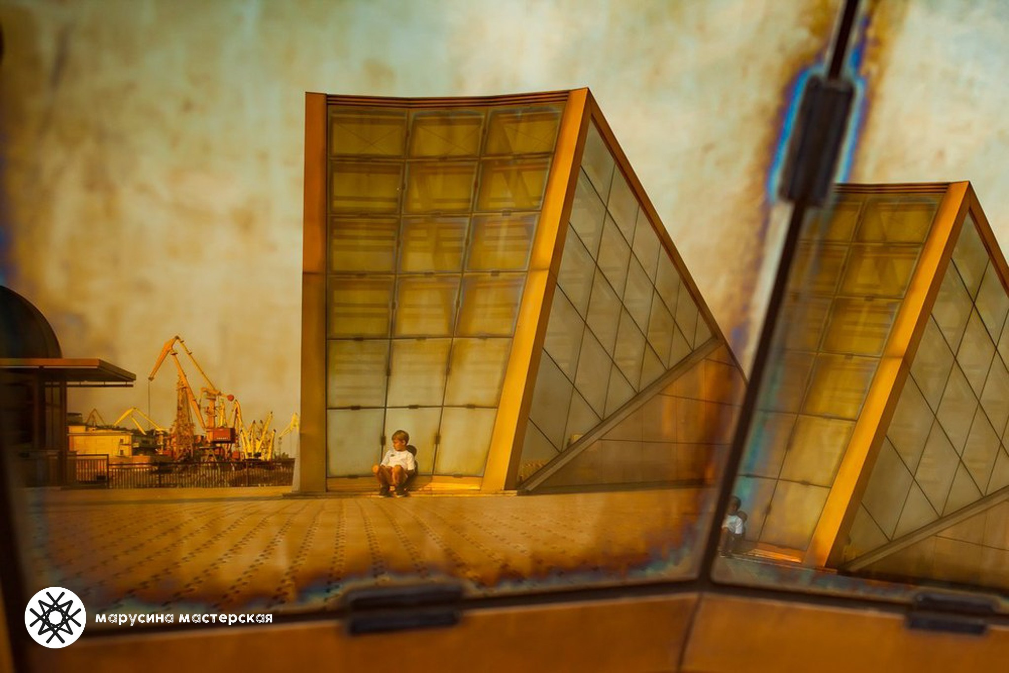 Фотография с проработанной композицией и светом