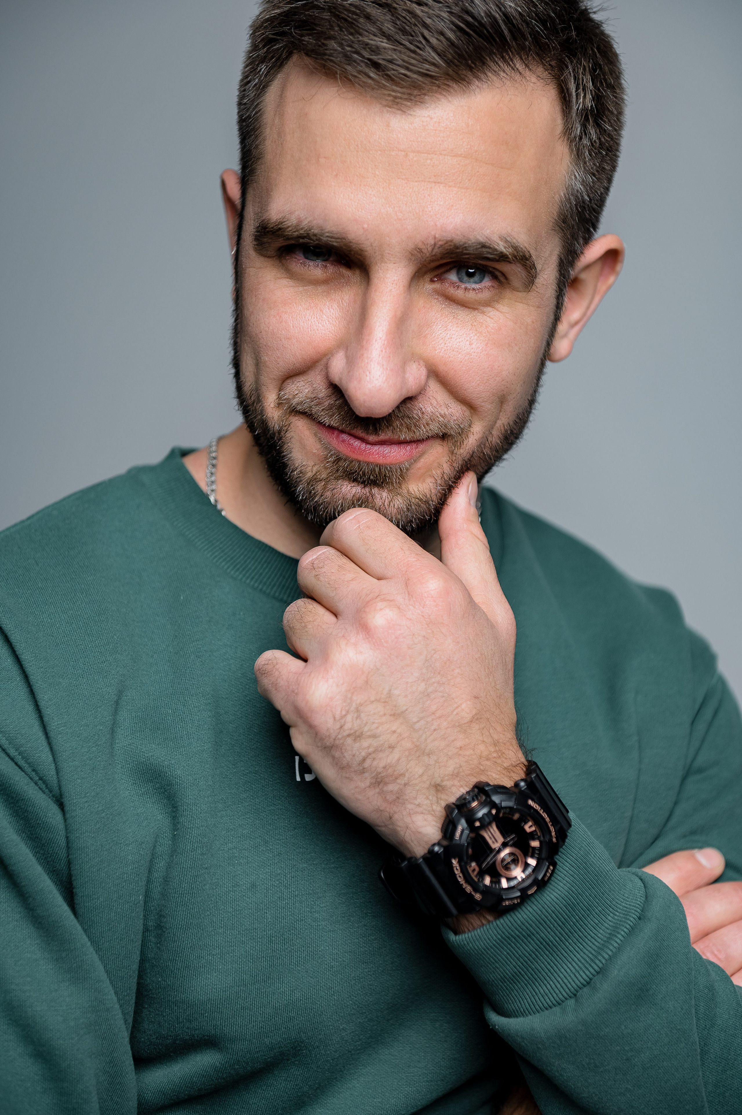 Мужской портрет. Фотограф Антон Малыхин