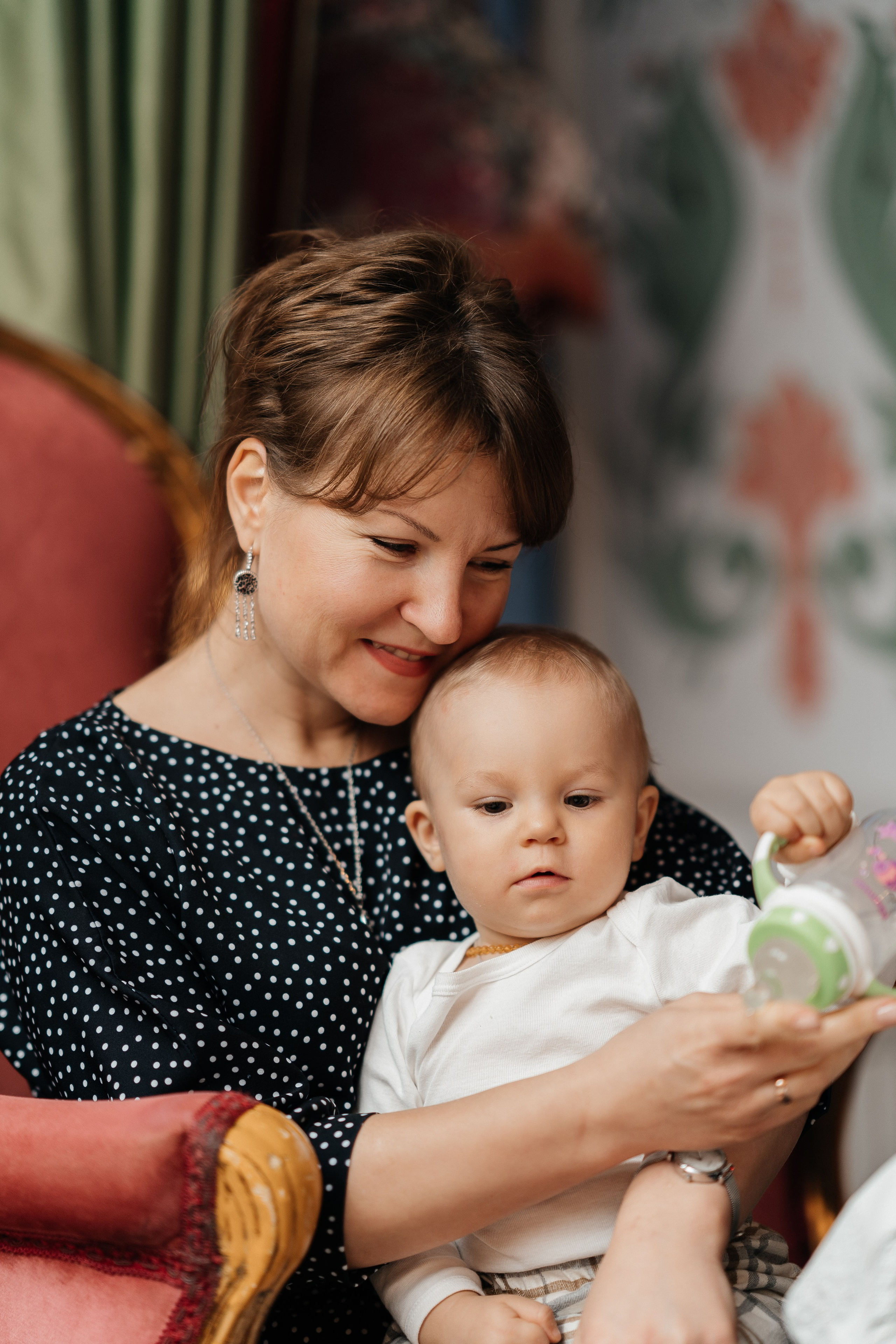 1 годик. Ресторан Русский дворик. Семейный и детский фотограф в Сергиев Посаде, Хотьково Якимчук Любовь