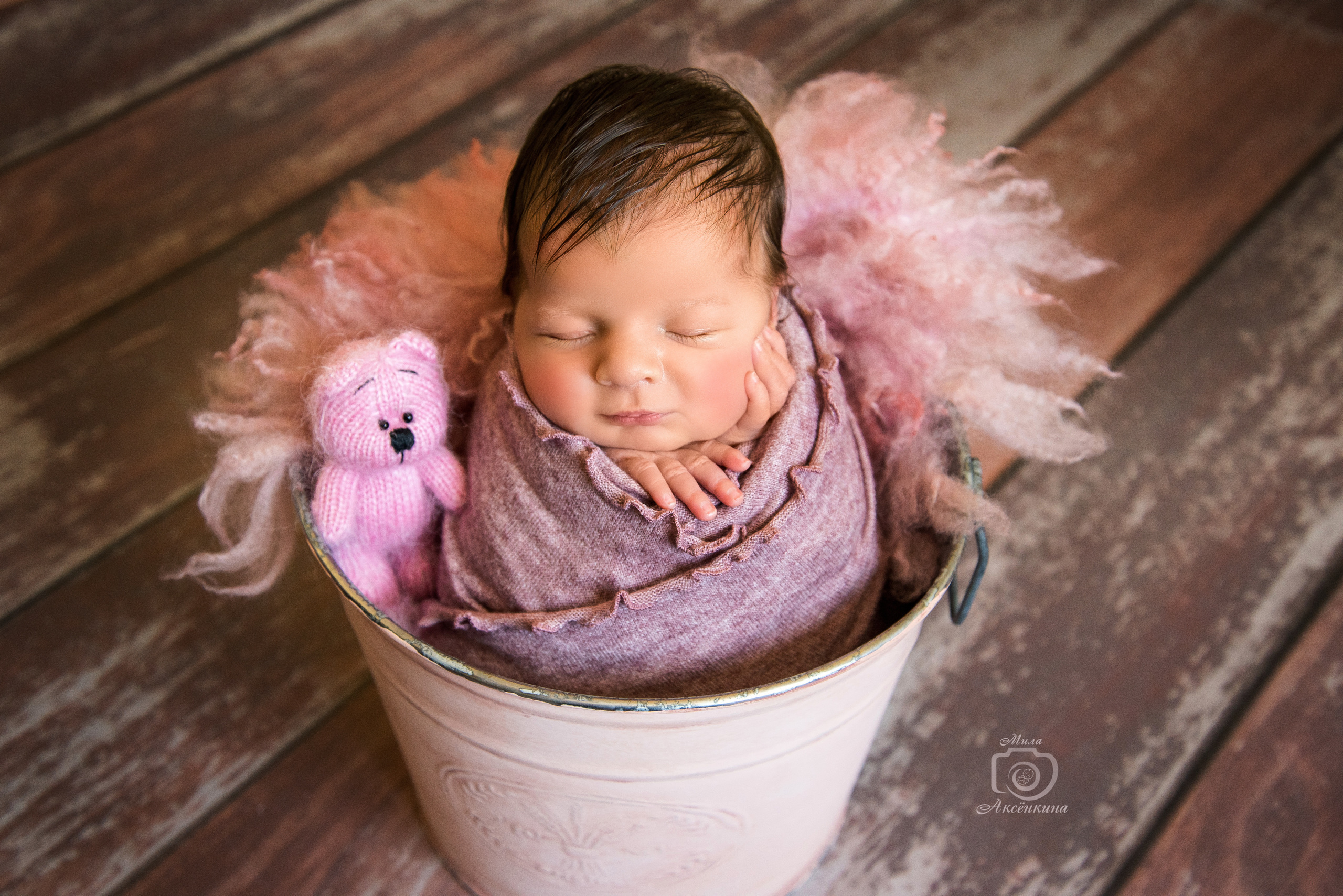 Портфолио новорожденных. Фотограф в Нефтеюганске Мила Аксёнкина