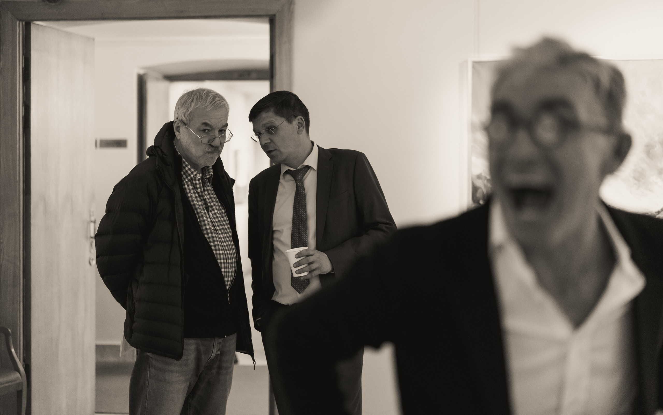 Съёмка открытия вытсавки художника Ильи Даньшина. Лиза Фирстова — самый добрый фотограф