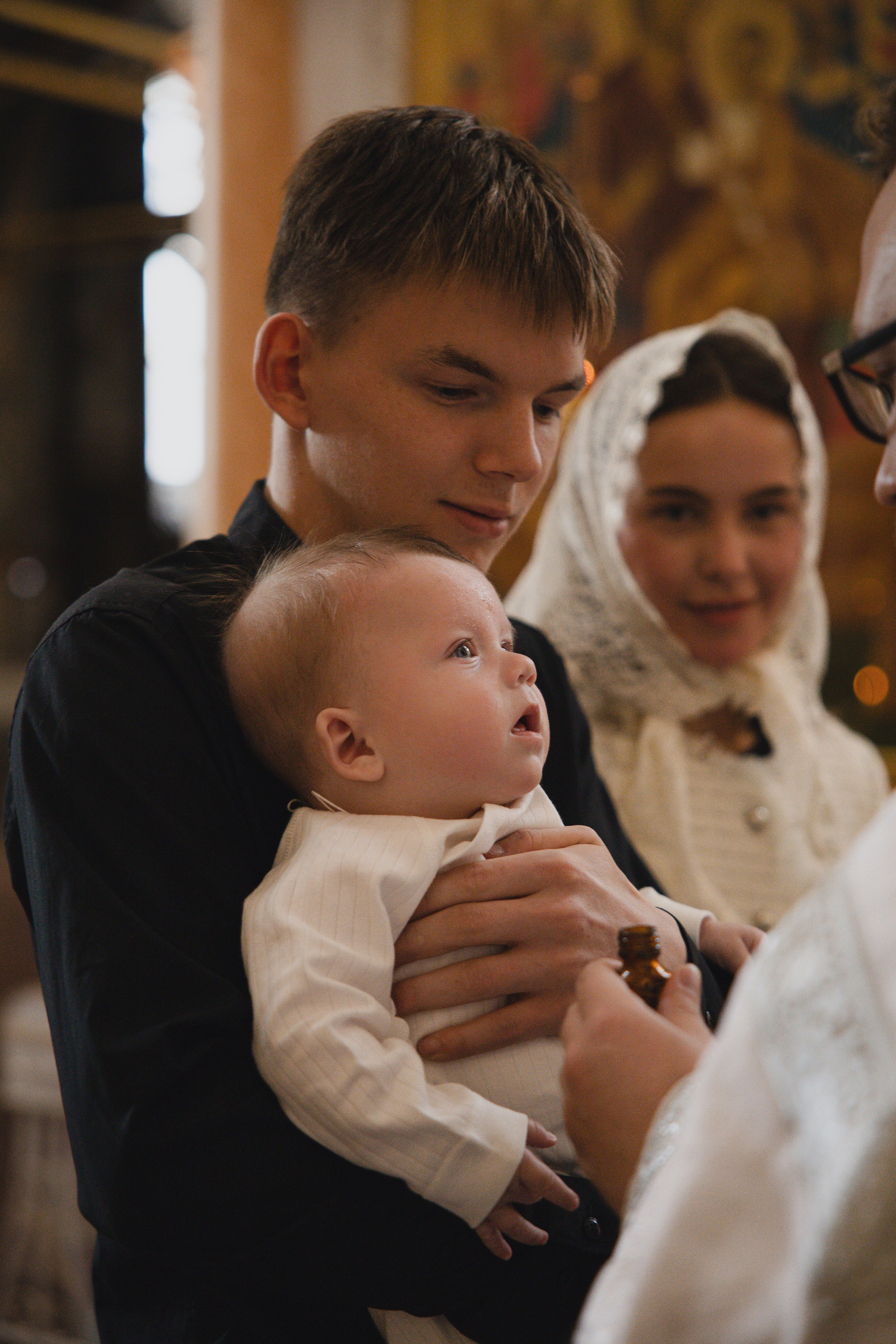 Крещение Кирюши. Фотограф Ломакина Анастасия