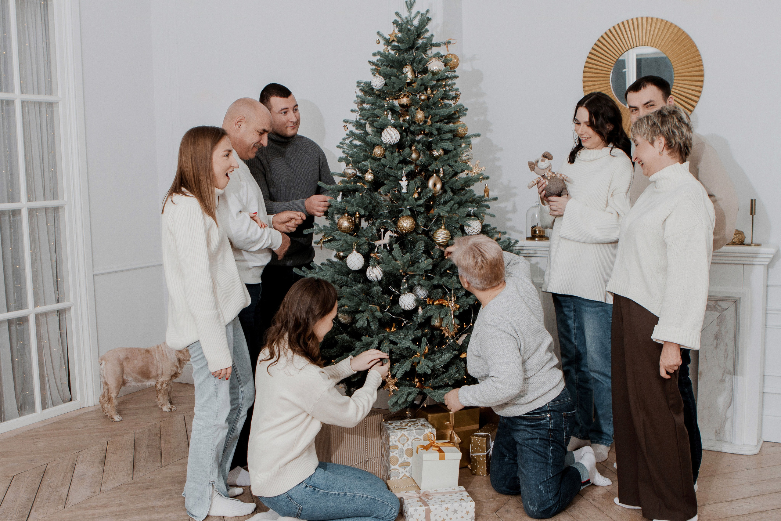 Новогодняя семейная фотосессия. Свадебный и семейный фотограф Ибрагимова Мария из Екатеринбурга