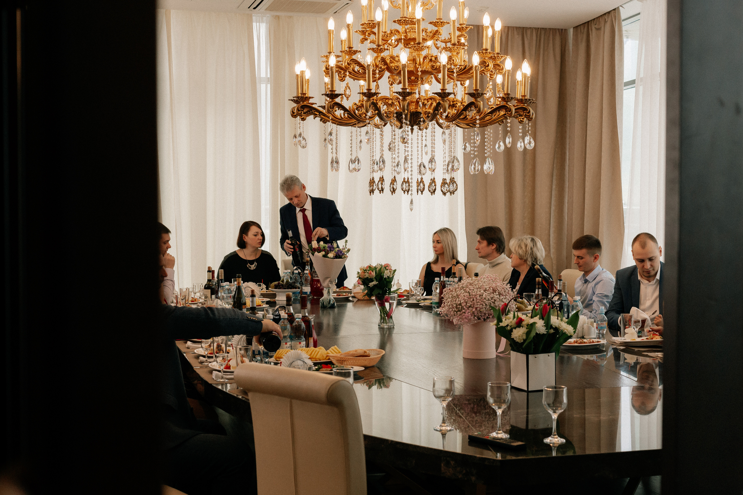 Банкет-юбилей в ресторане «Белый парус». Свадебный фотограф в Нижнем Новгороде Генеральская Ира