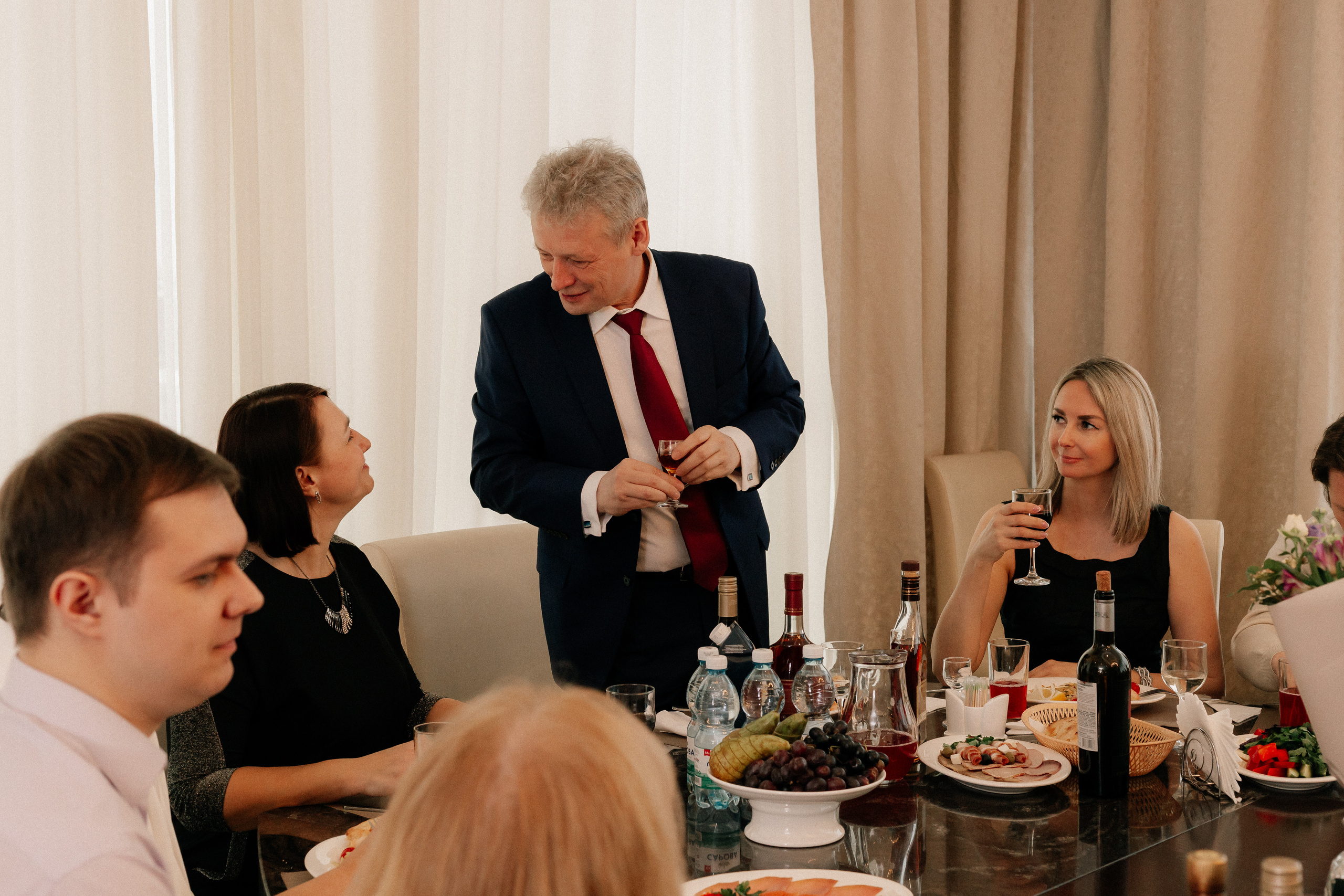 Банкет-юбилей в ресторане «Белый парус». Свадебный фотограф в Нижнем Новгороде Генеральская Ира