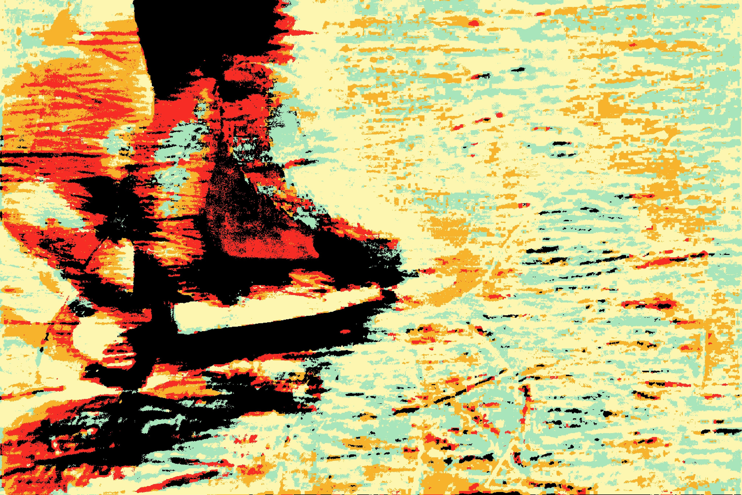 Сказочный лёд. Визуальный арт пиксельный художник Василь Пиксель