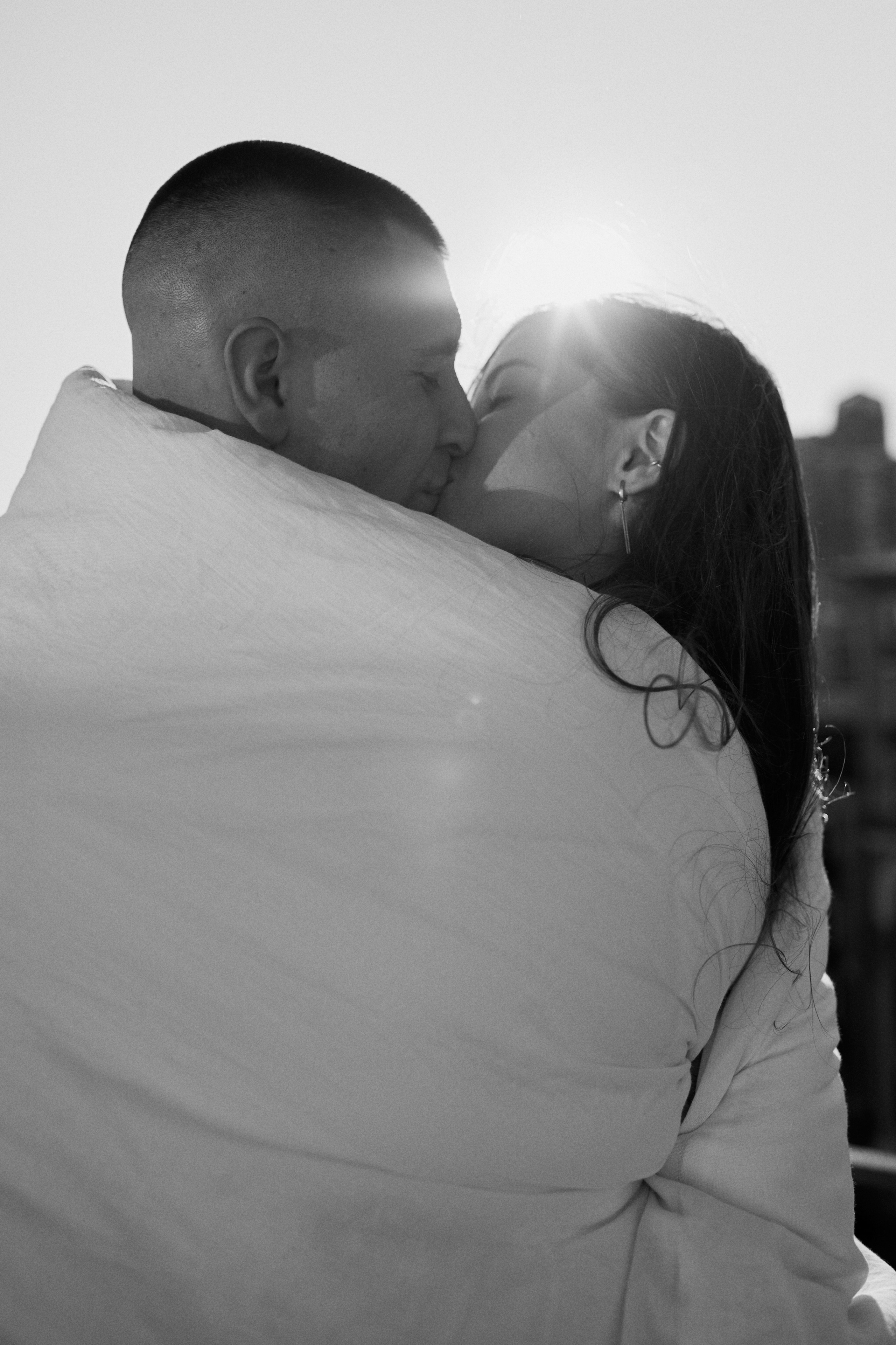 Любовь на крыше. Свадебный фотограф Москва Татьяна Кундельчук