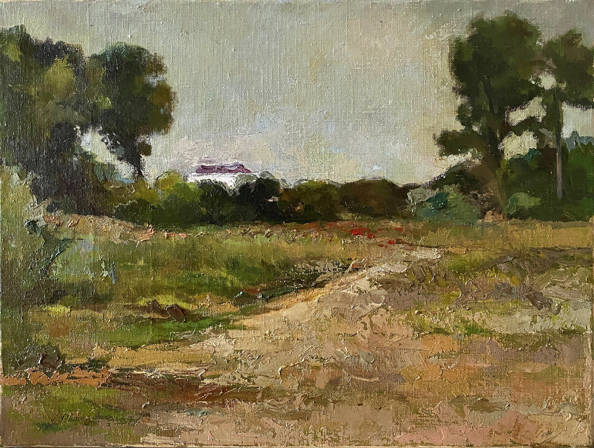 "Таруса" 40Х55 см. Холст/масло, 2014. Продано, Живопись, Таруса, Пейзаж