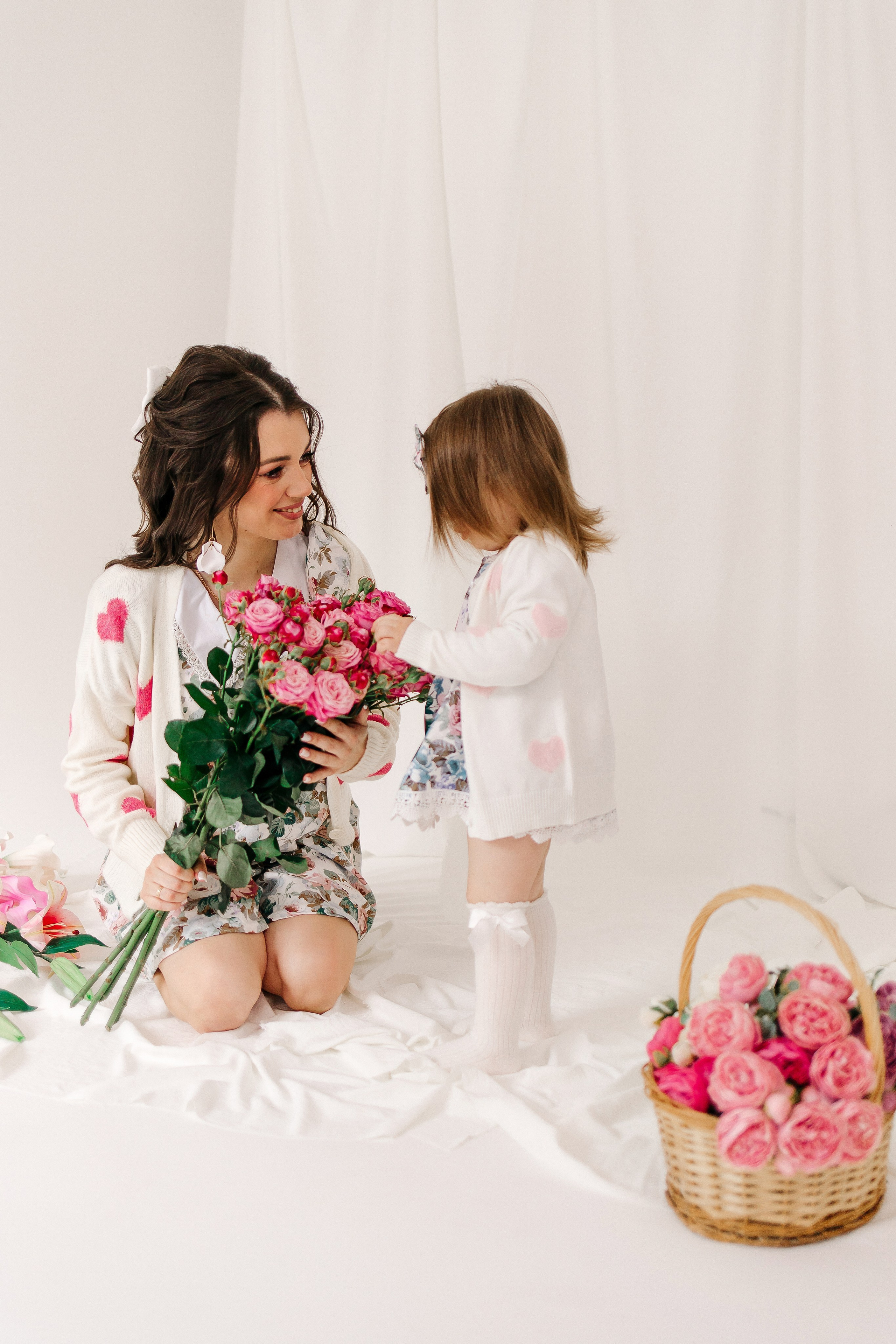 Мама и дочь. Свадебный фотограф Кропоткин Краснодар